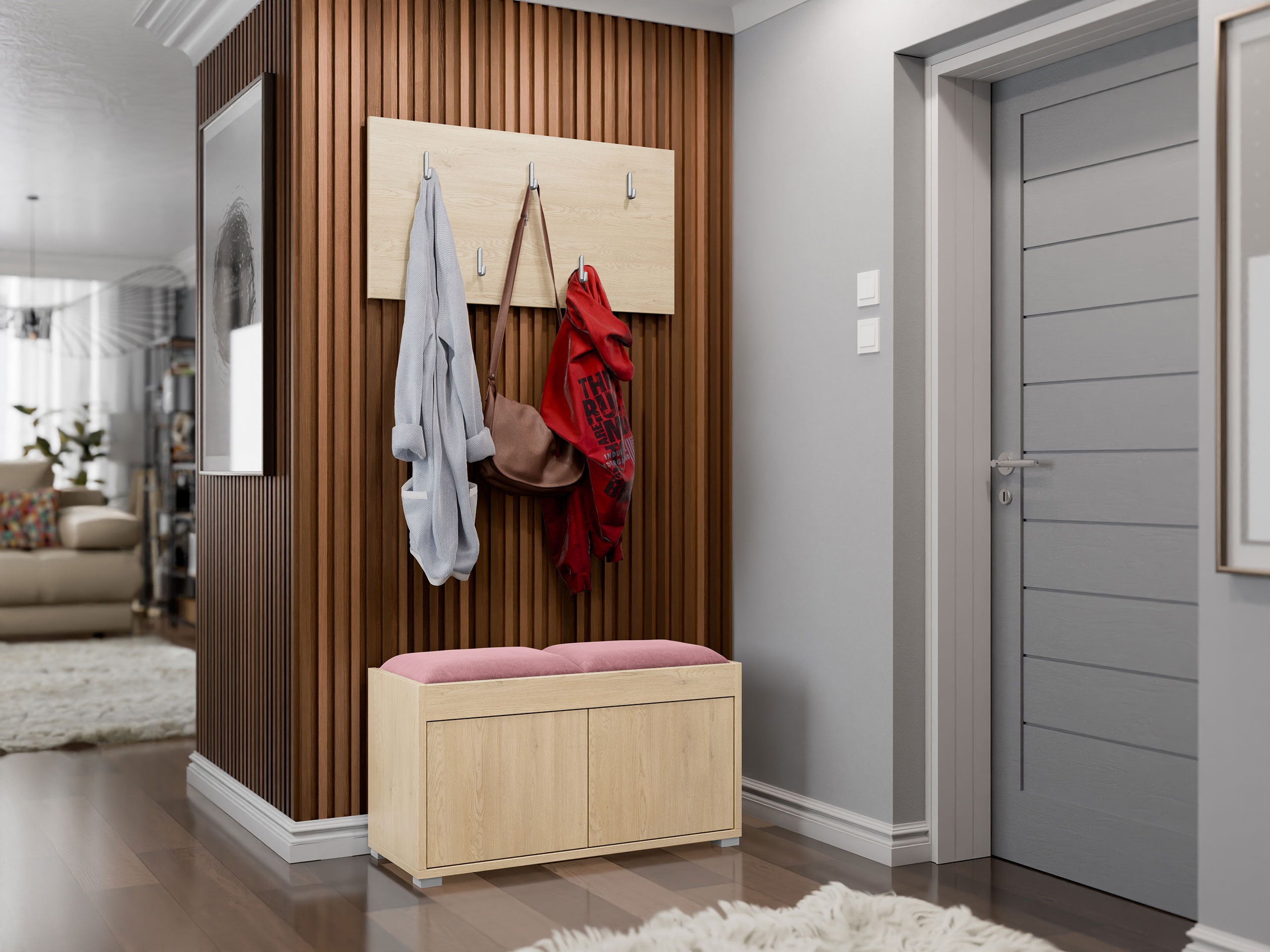 Priekšnama komplekts Comfivo Fersoe 117 (Ozols)