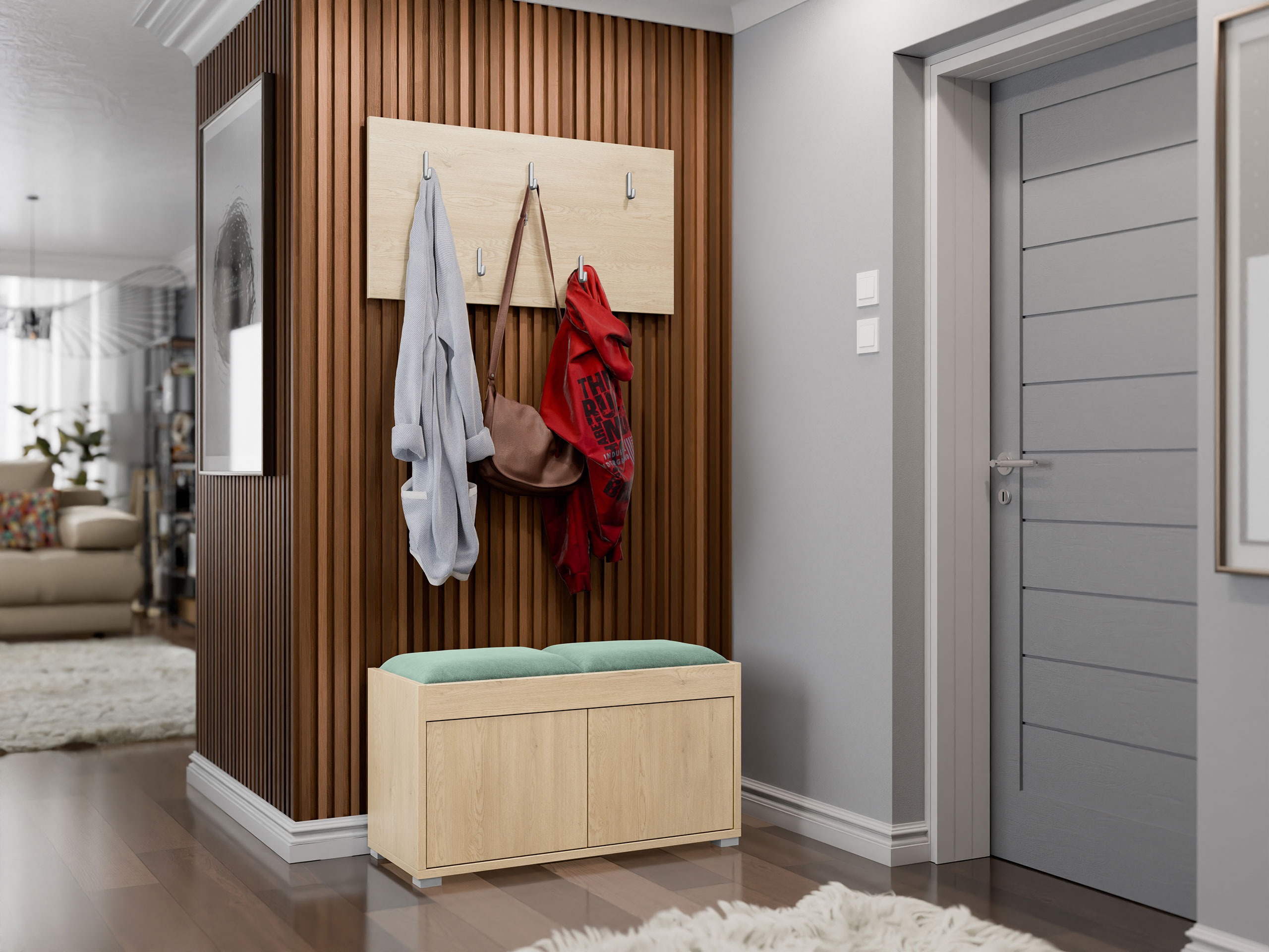 Priekšnama komplekts Comfivo Fersoe 117 (Ozols)