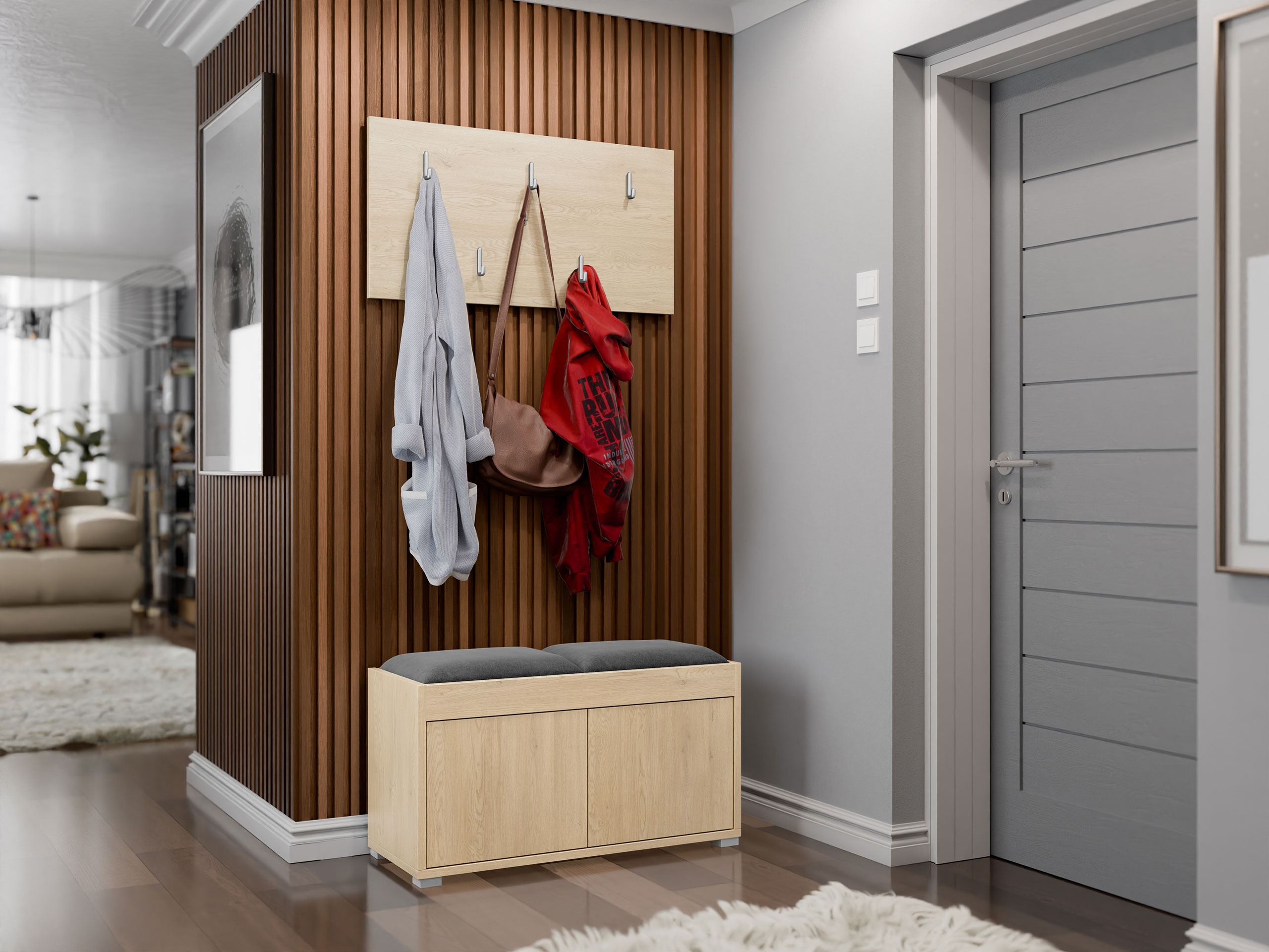 Priekšnama komplekts Comfivo Fersoe 117 (Ozols)