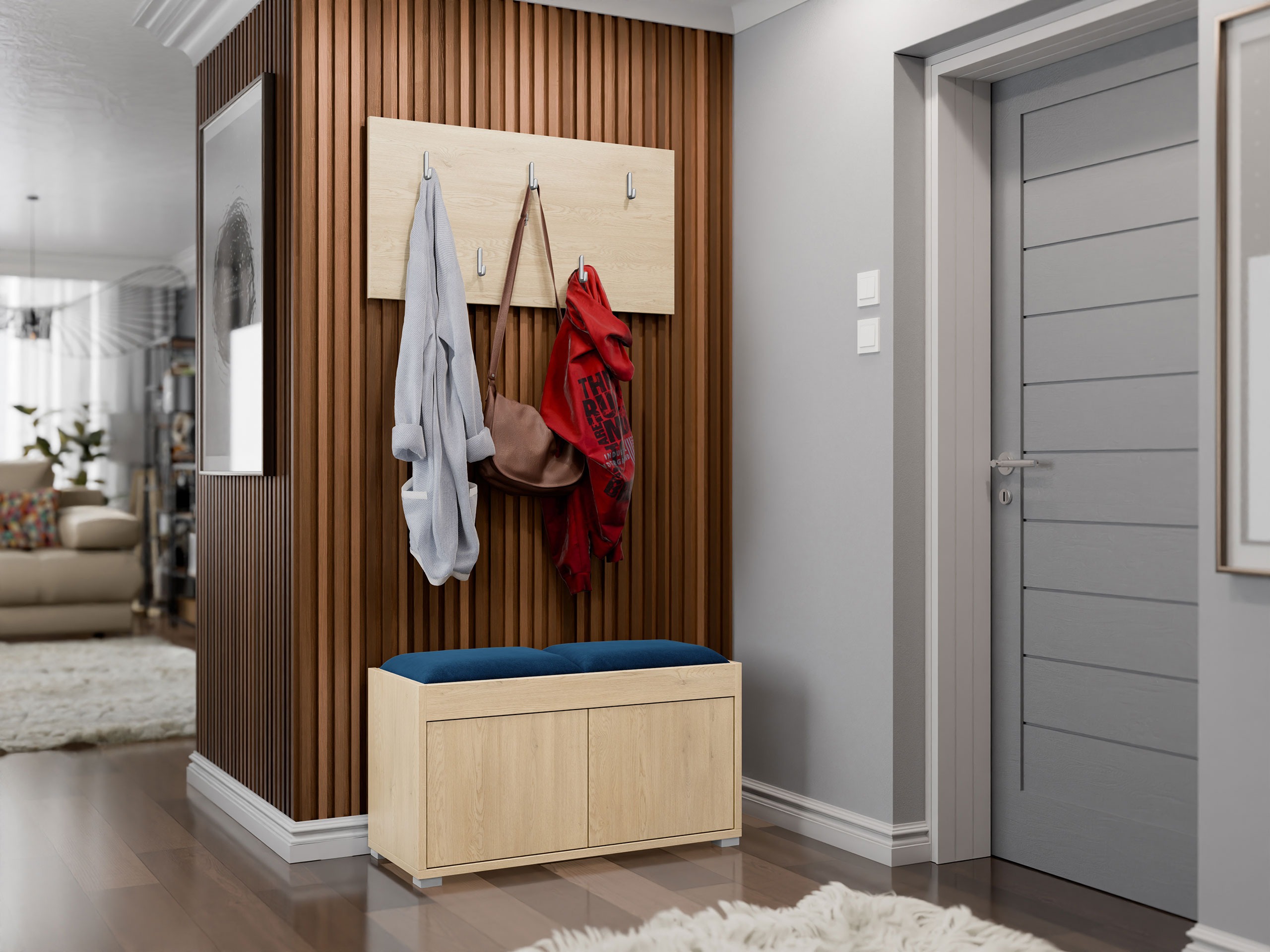 Priekšnama komplekts Comfivo Fersoe 117 (Ozols)