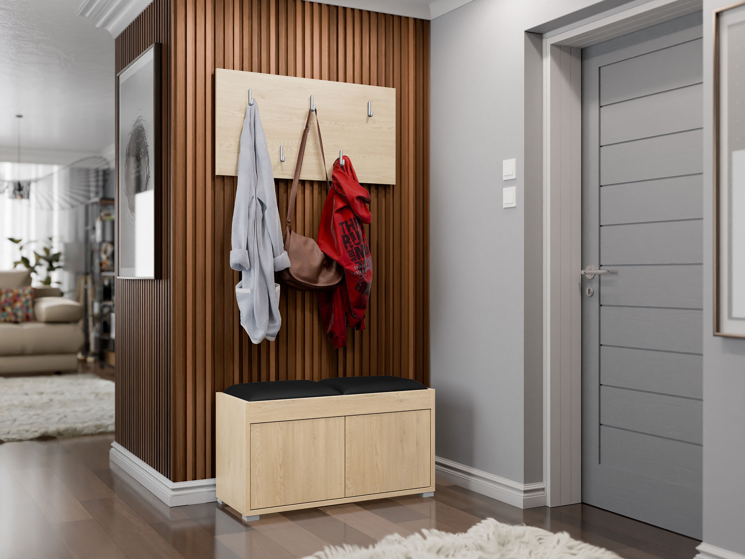 Priekšnama komplekts Comfivo Fersoe 117 (Ozols)