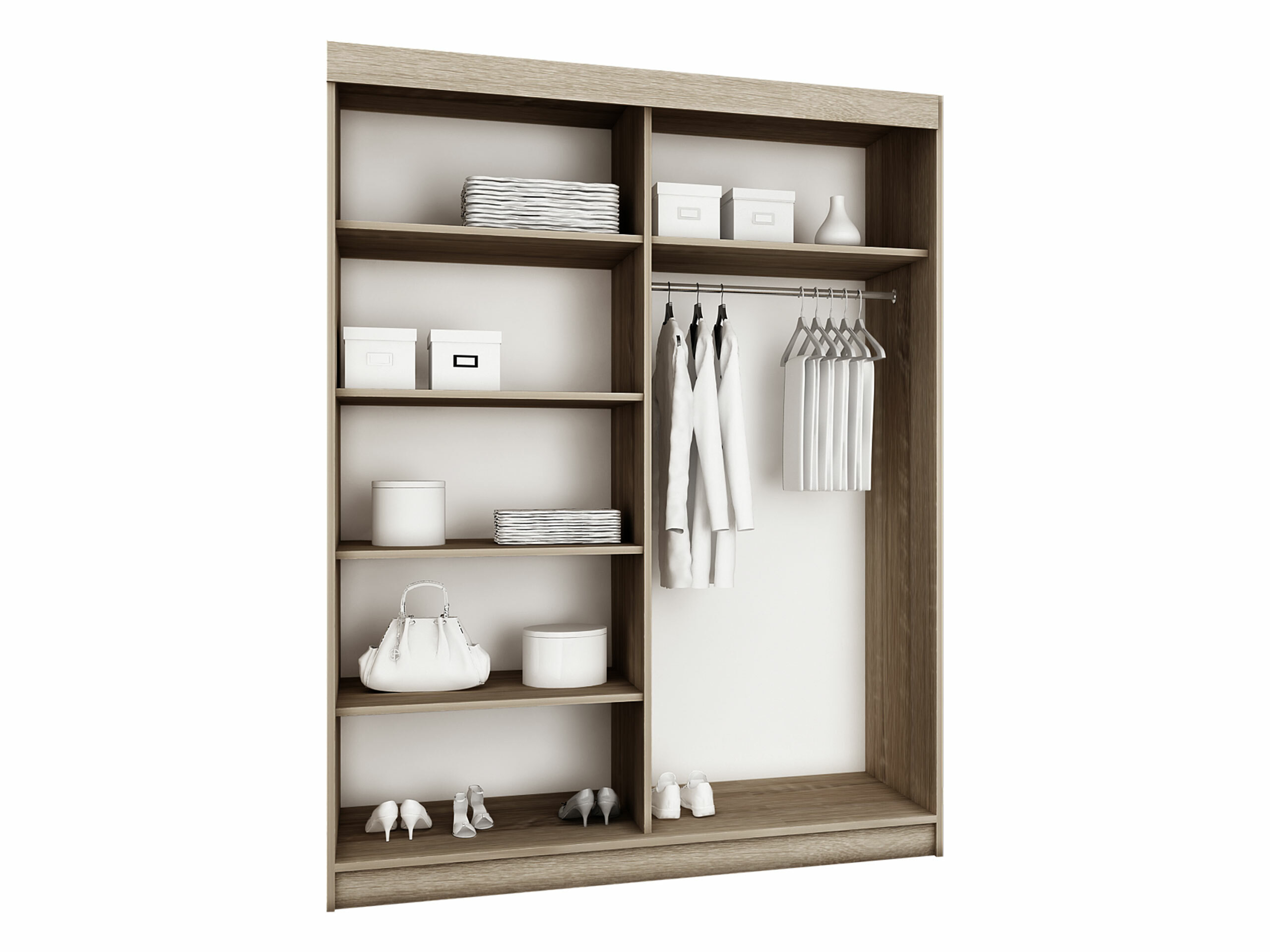 Skapis Dover 110 (Balts)