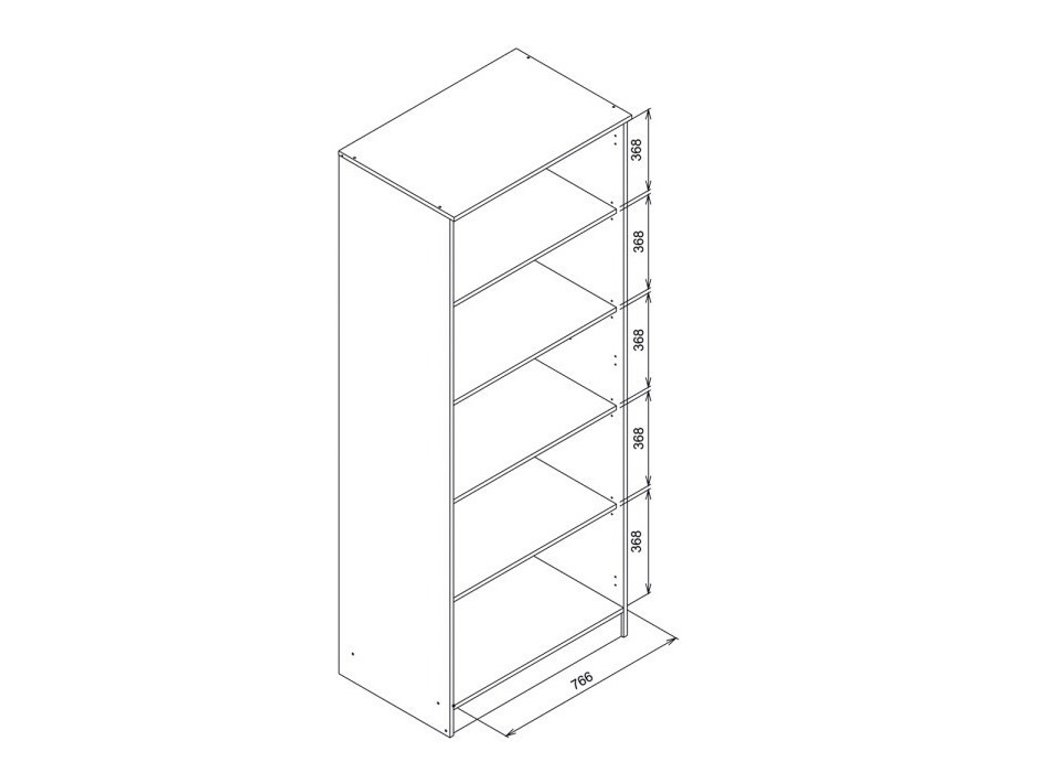 Skapis Orlando 221 (Balts)