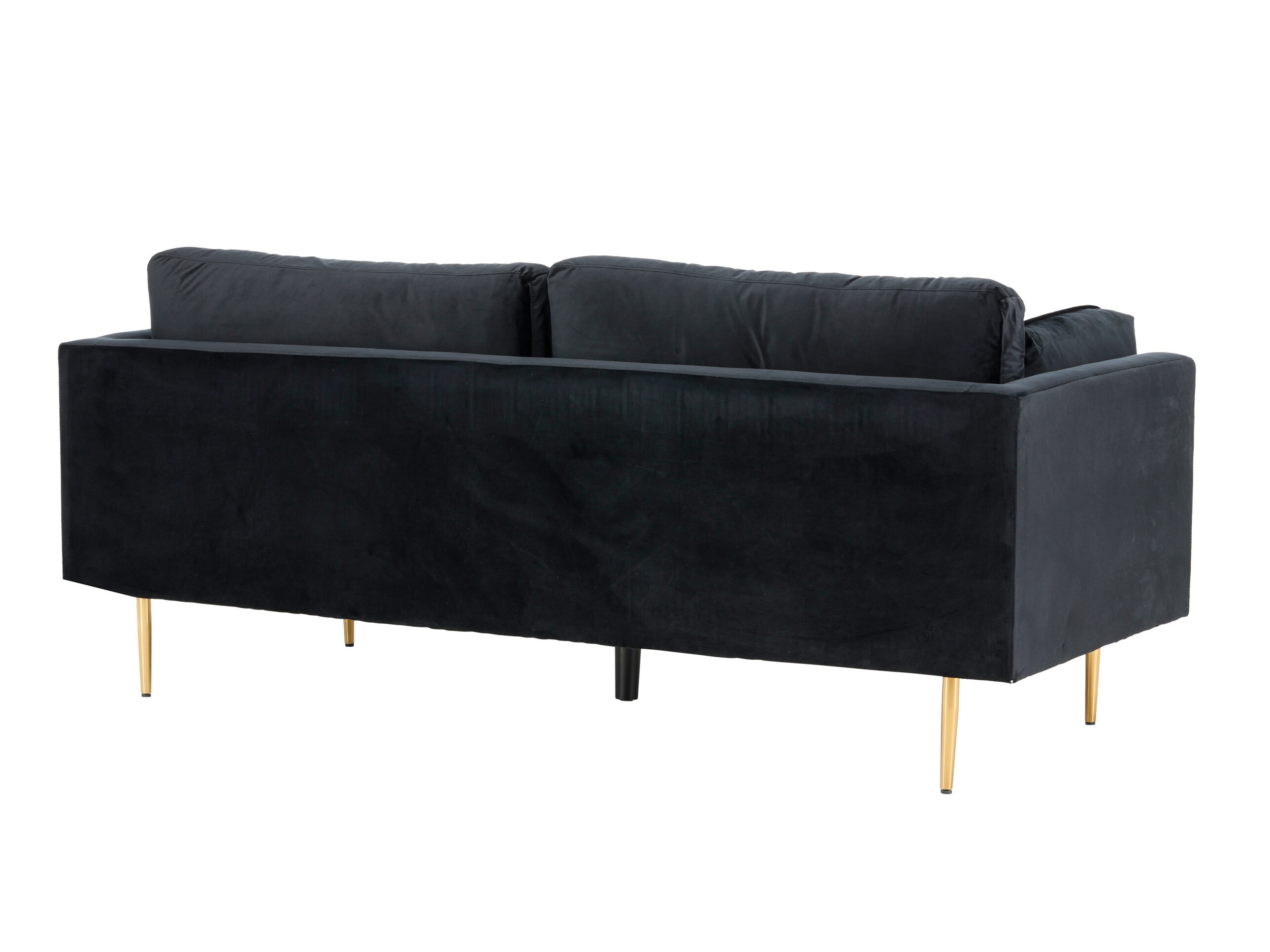 Диван Dallas 101 (Чёрный + Золотой)