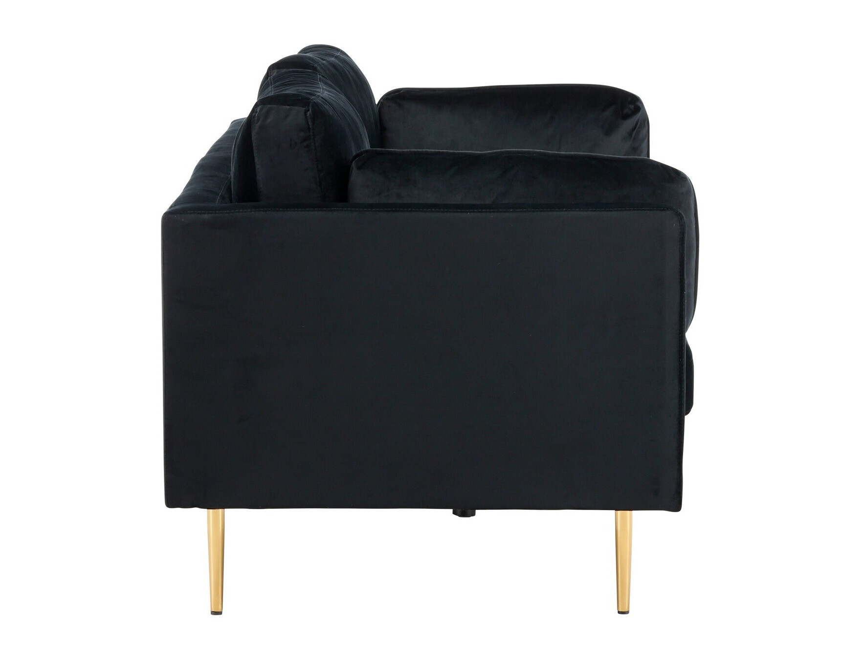 Диван Dallas 101 (Чёрный + Золотой)