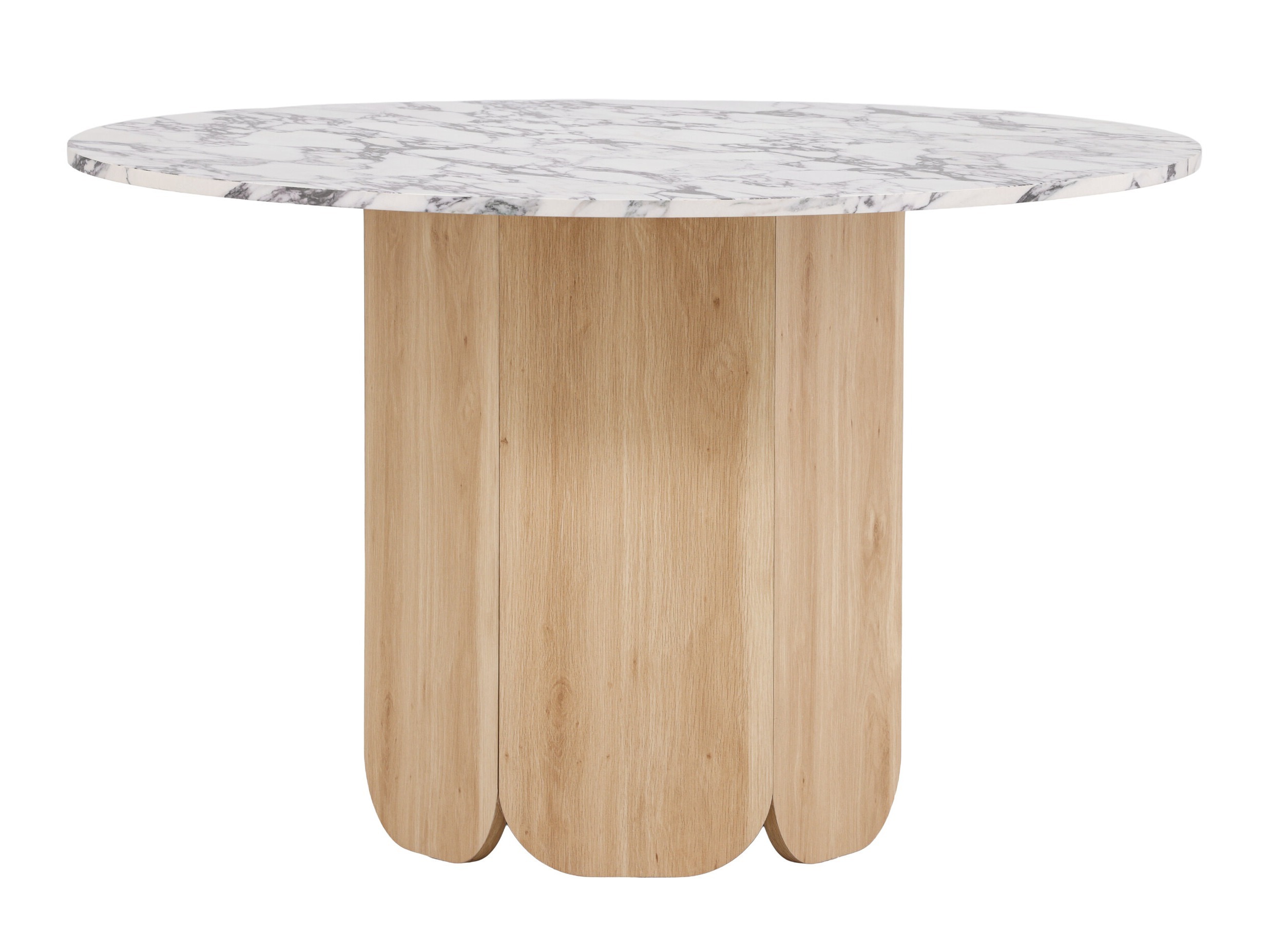 Galds Dallas 4894 (Pelēks marmors + Gaiši brūns)