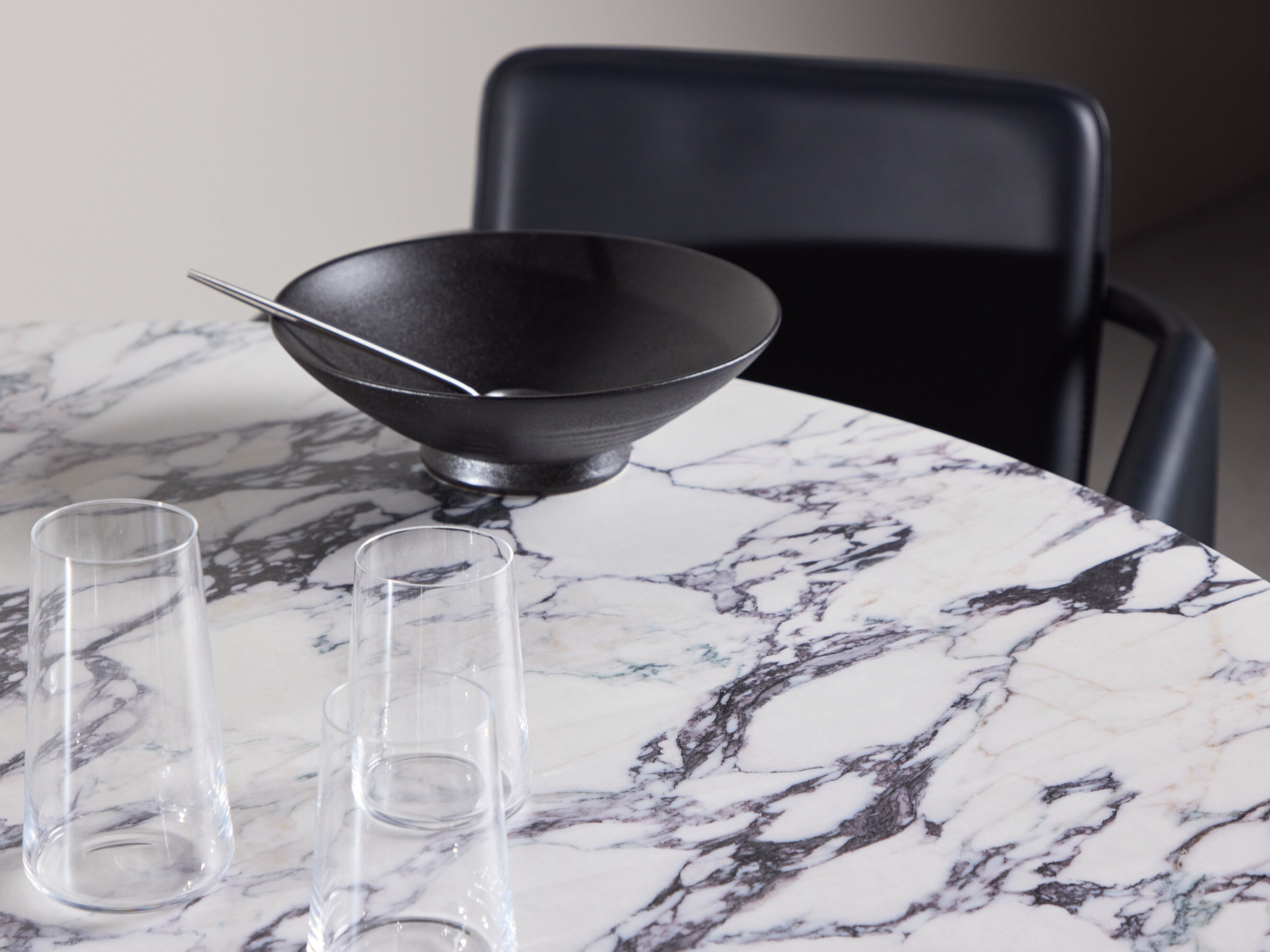 Galds Dallas 4894 (Pelēks marmors + Gaiši brūns)