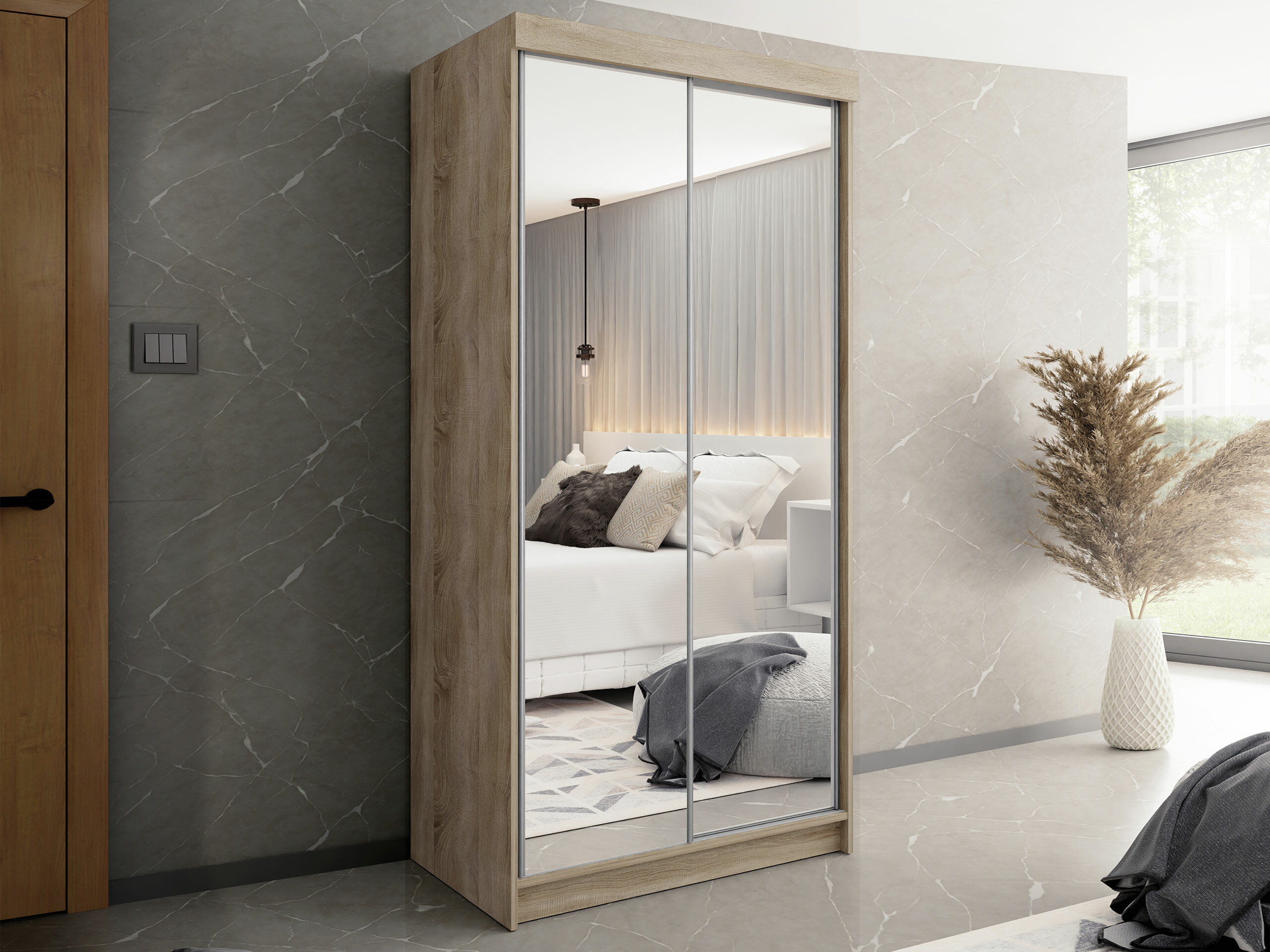 Skapis Dover 102 (Sonomas ozols)