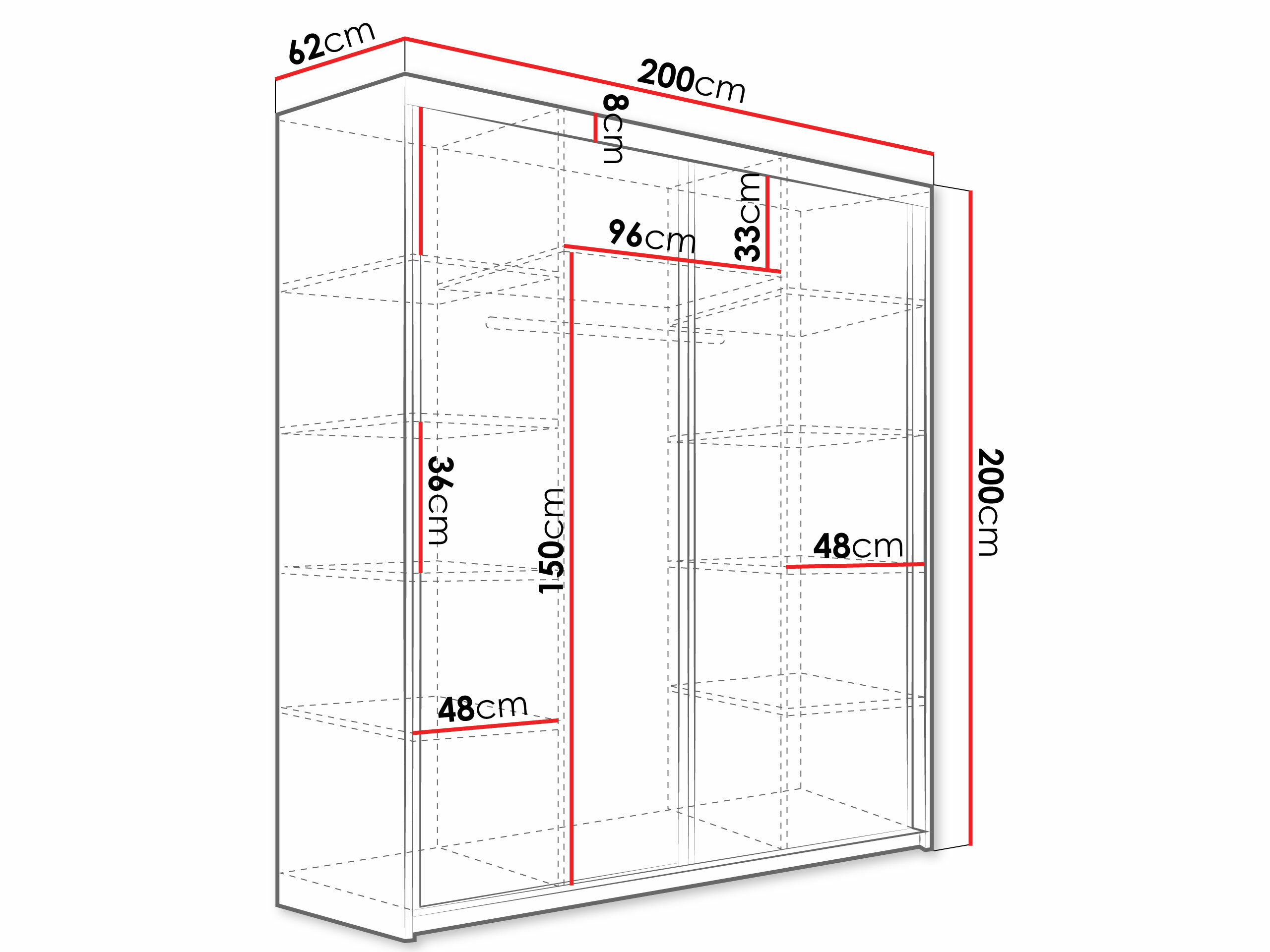 Skapis Dover 105 (Sonomas ozols)