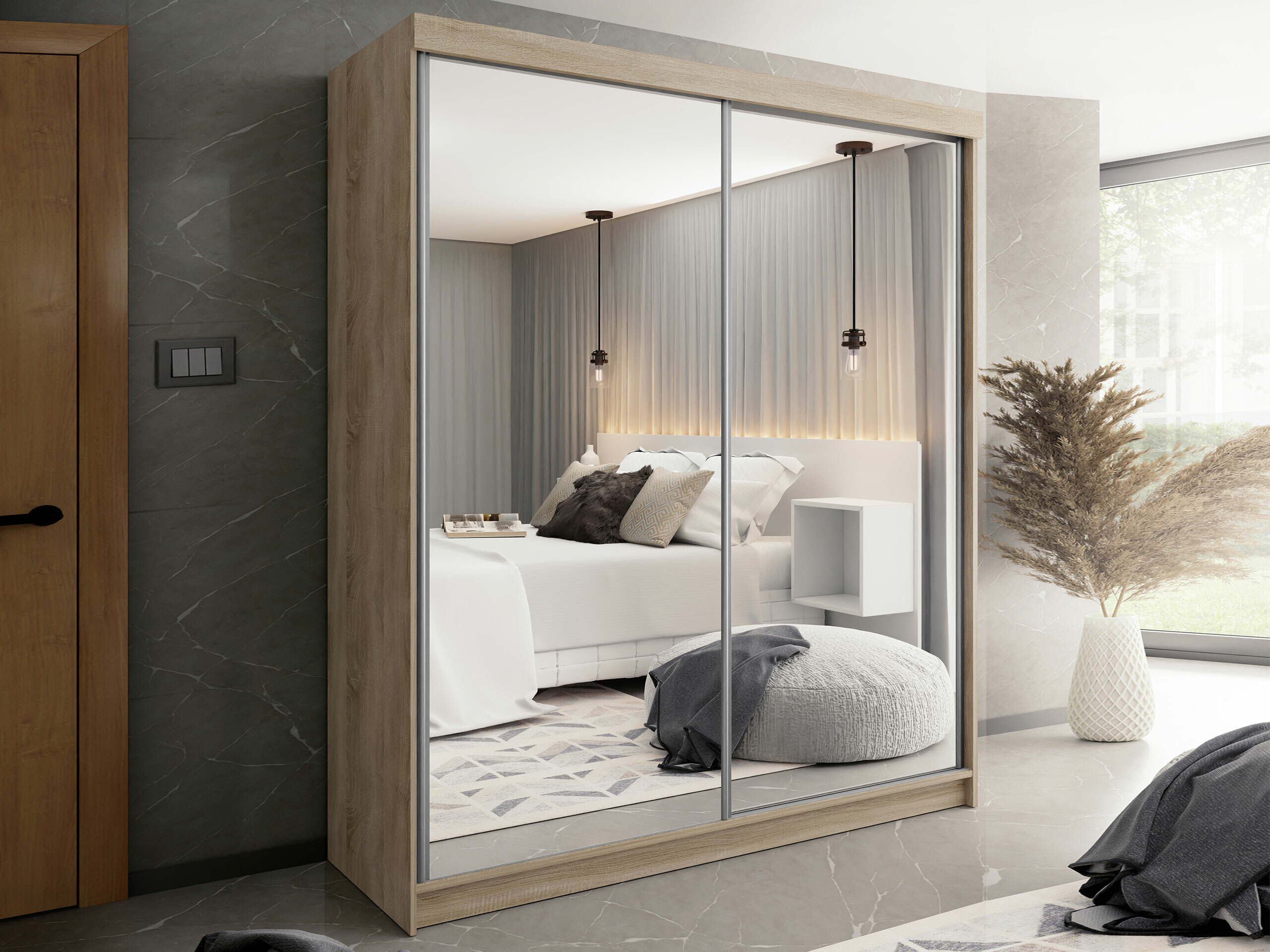 Skapis Dover 106 (Sonomas ozols)