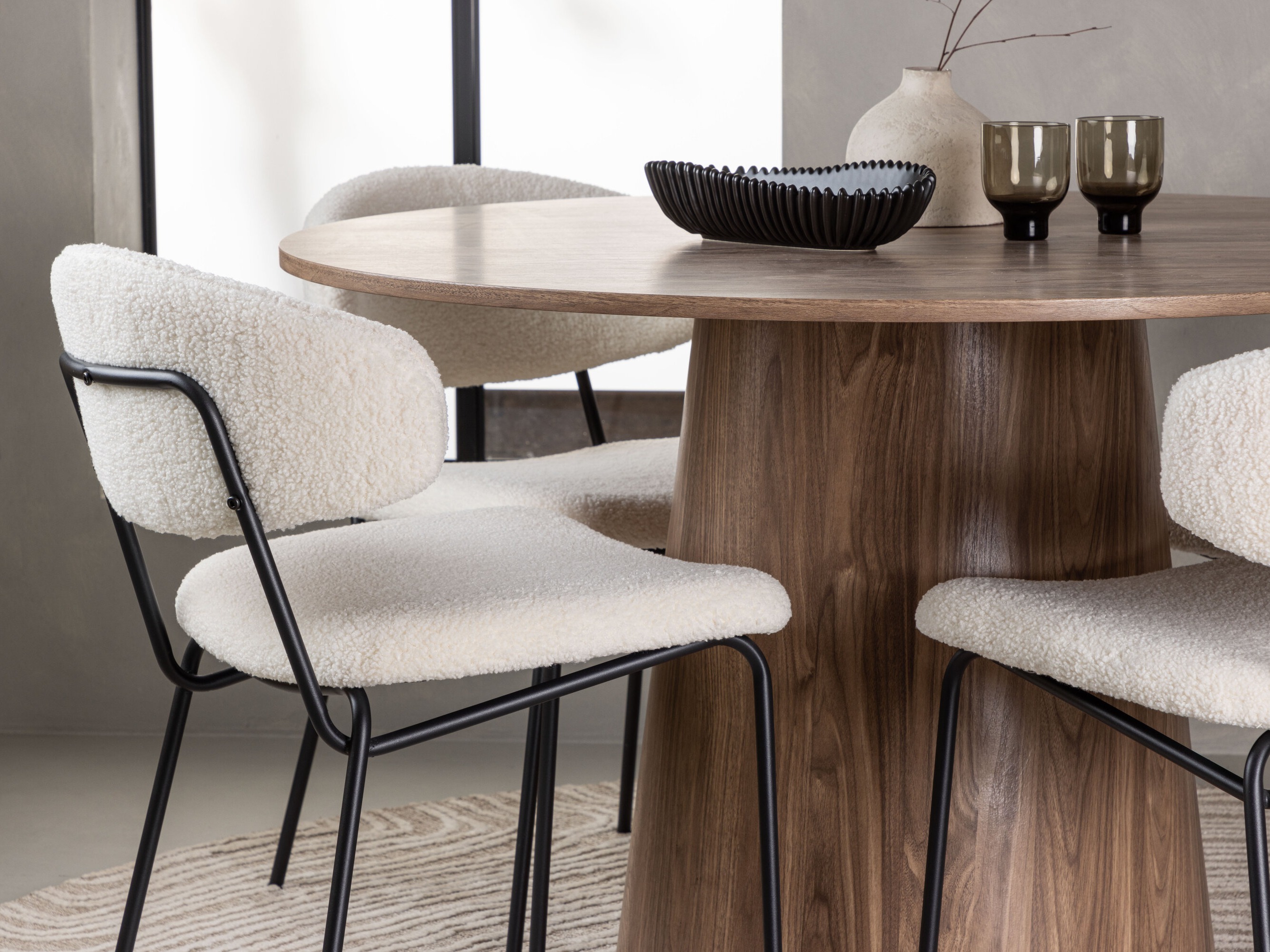 Ēdamistabas komplekts Dallas 4253 (Brūns)