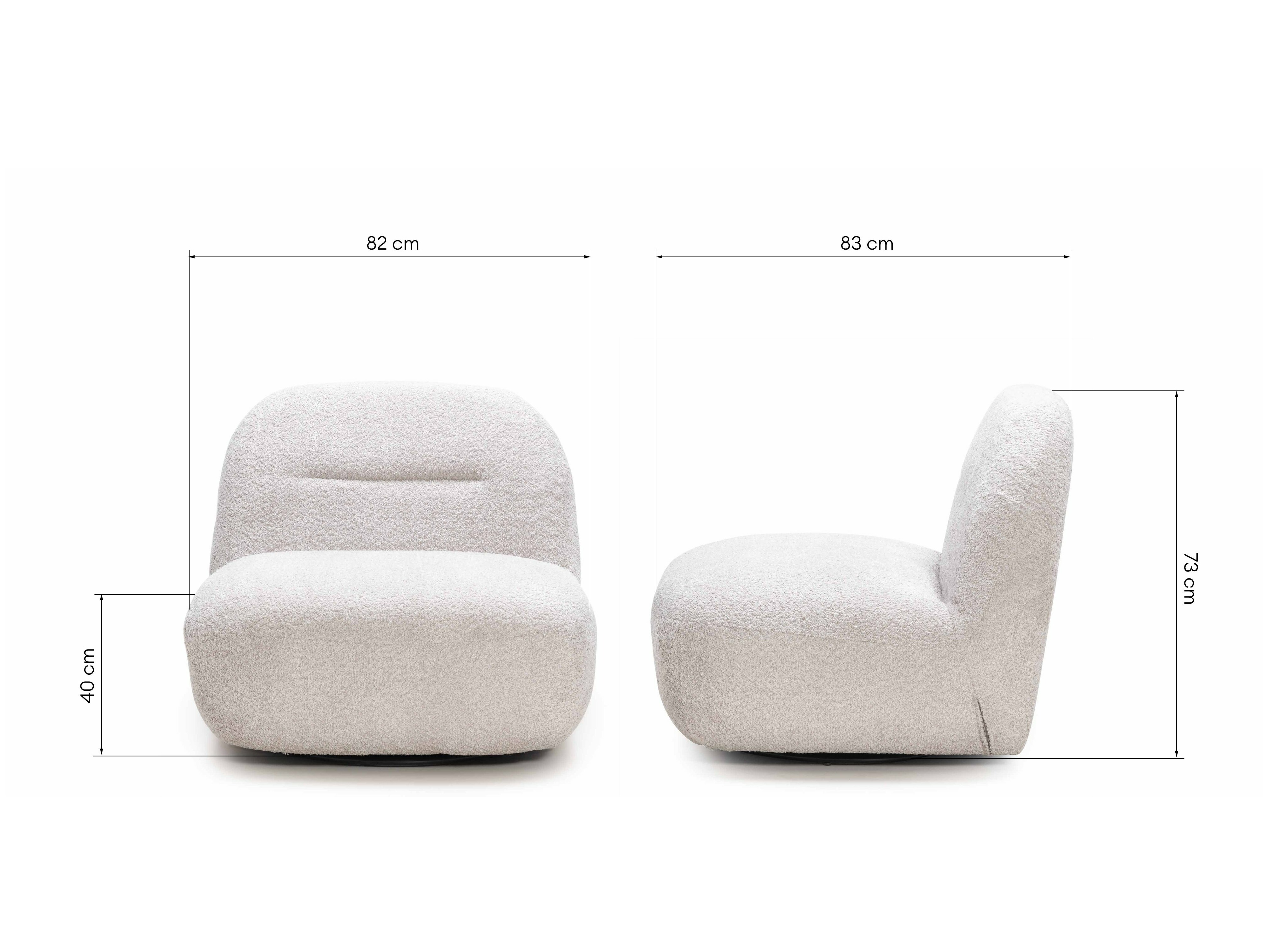 Krēsls Burleson 444 (Krēms)