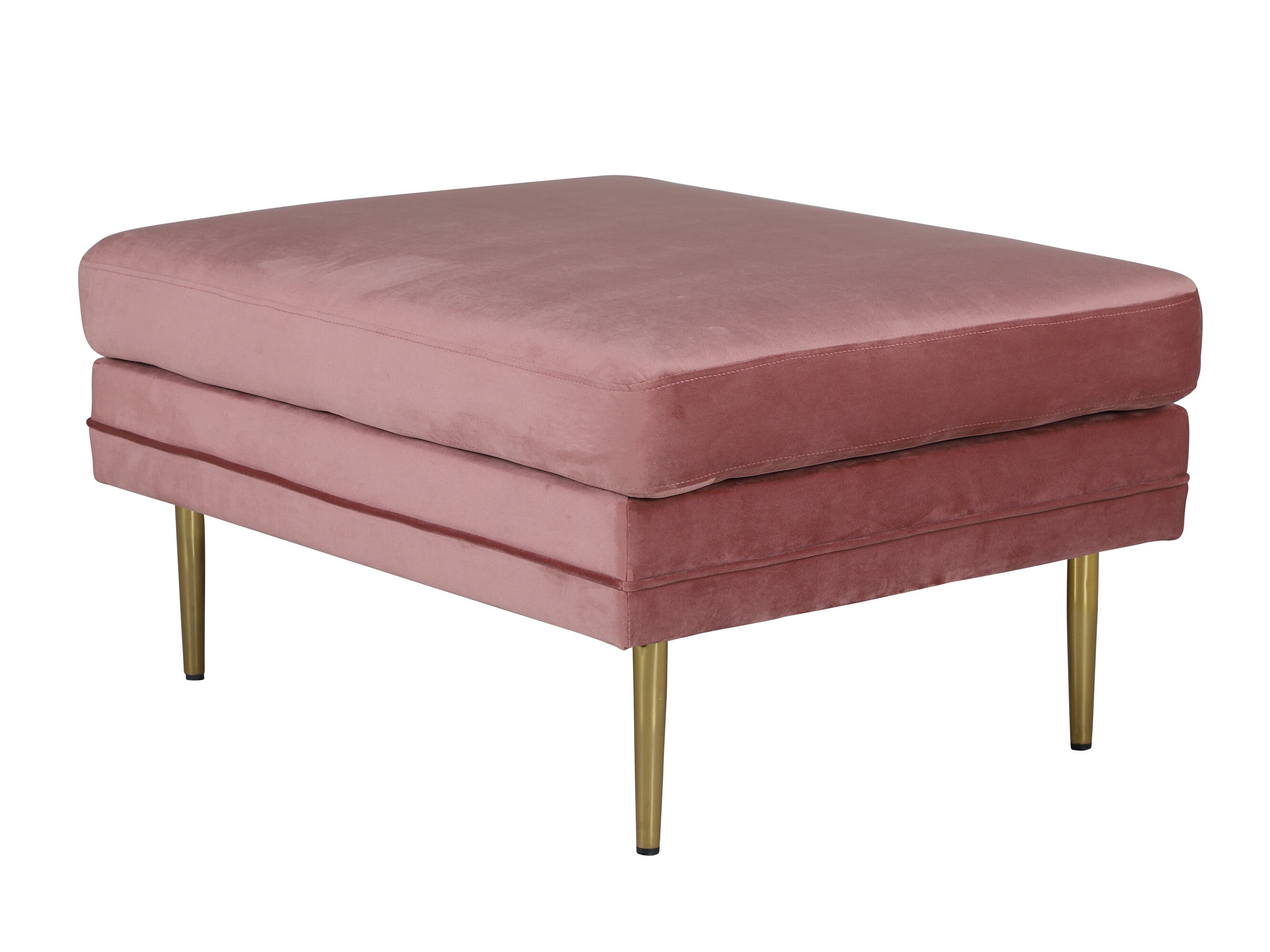 Mīkstais sols Dallas 2653 (Tumši rozā + Zelta)