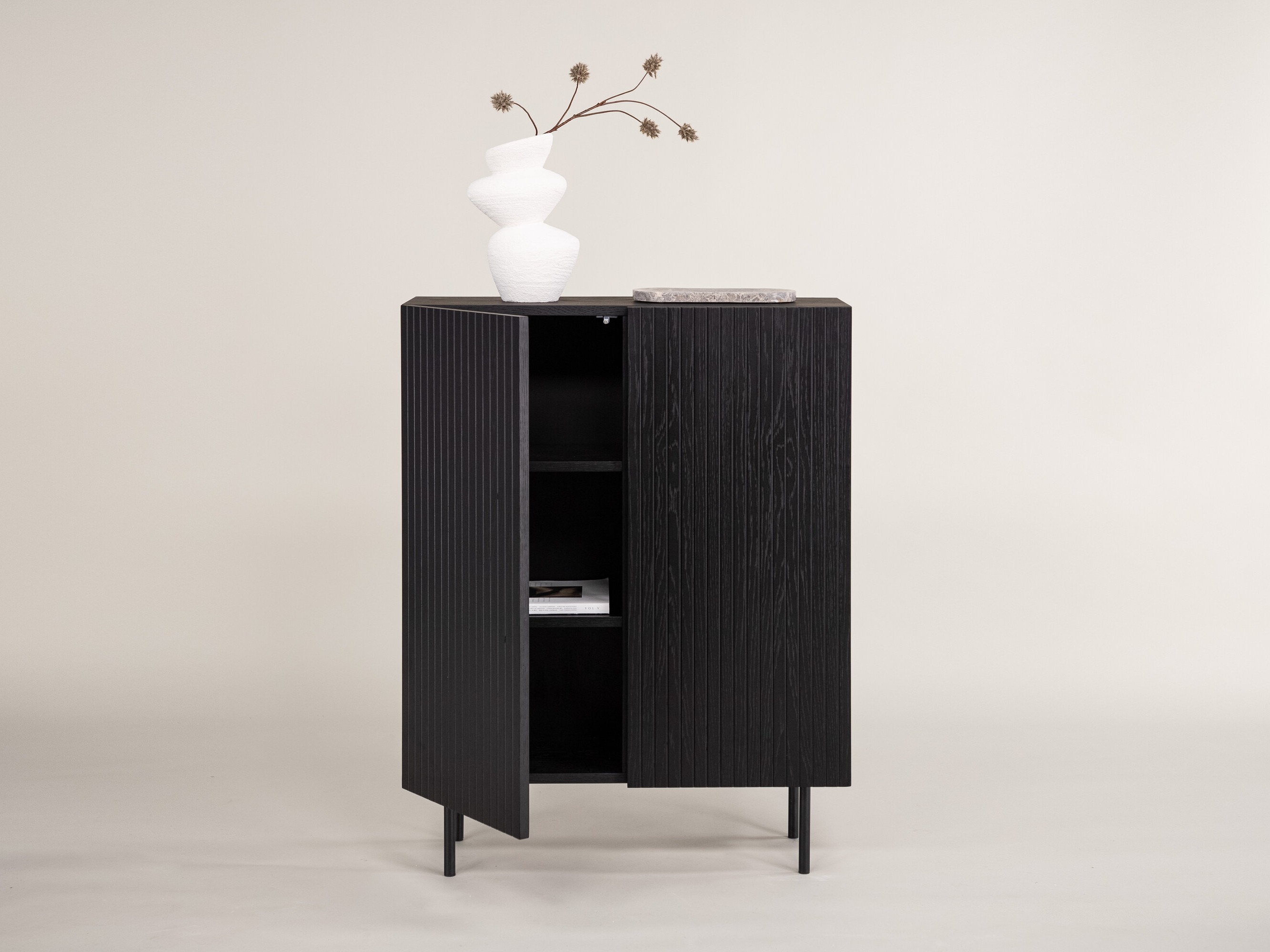 Skapis Dallas 3279 (Melns)