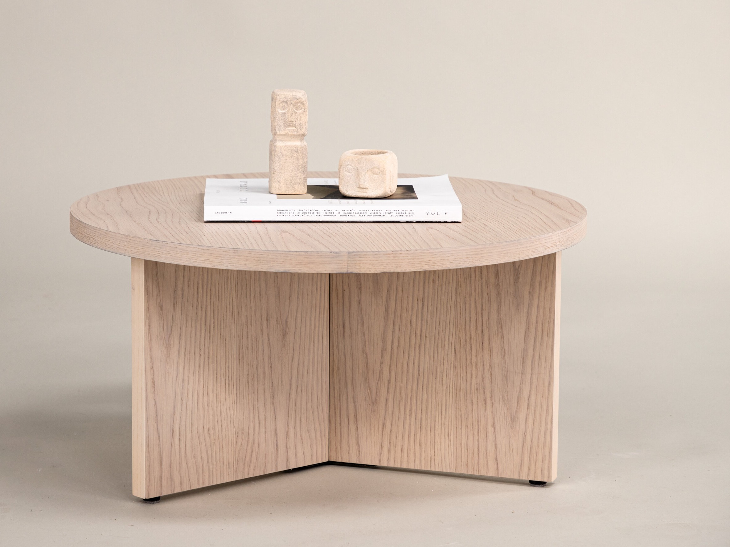 Žurnālu galdiņš Dallas 3310 (Gaišs koks)