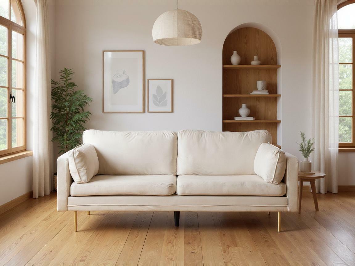 Диван Dallas 101 (Крем + Золотой)