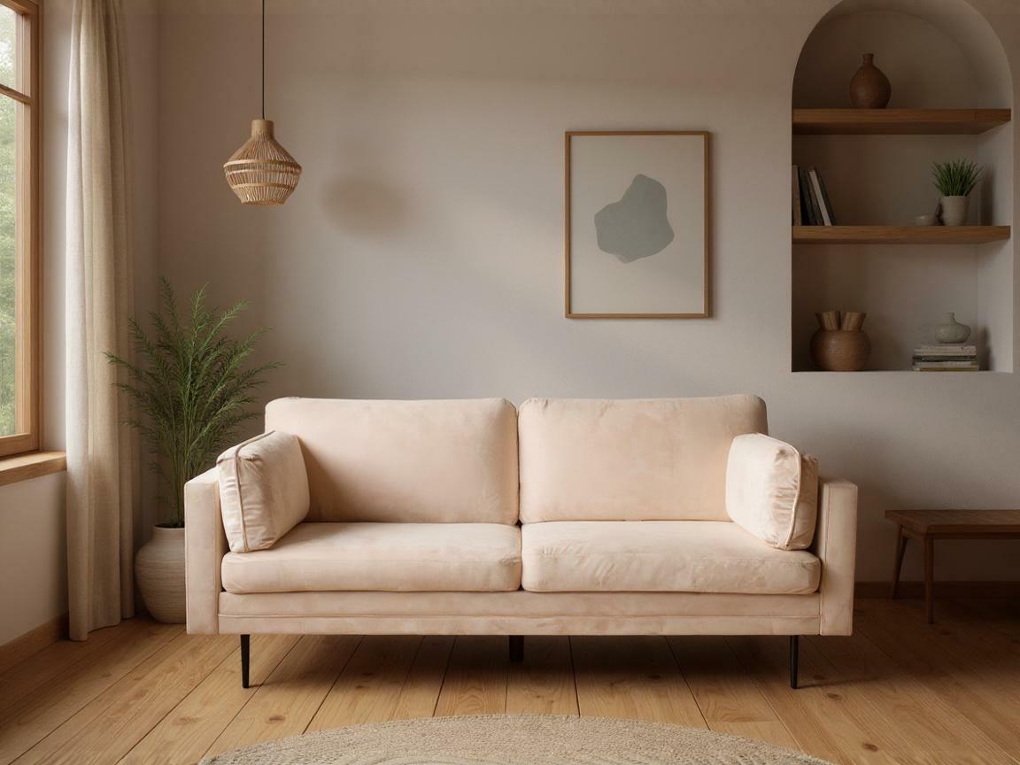 Dīvāns Dallas 101 (Krēms + Melns)