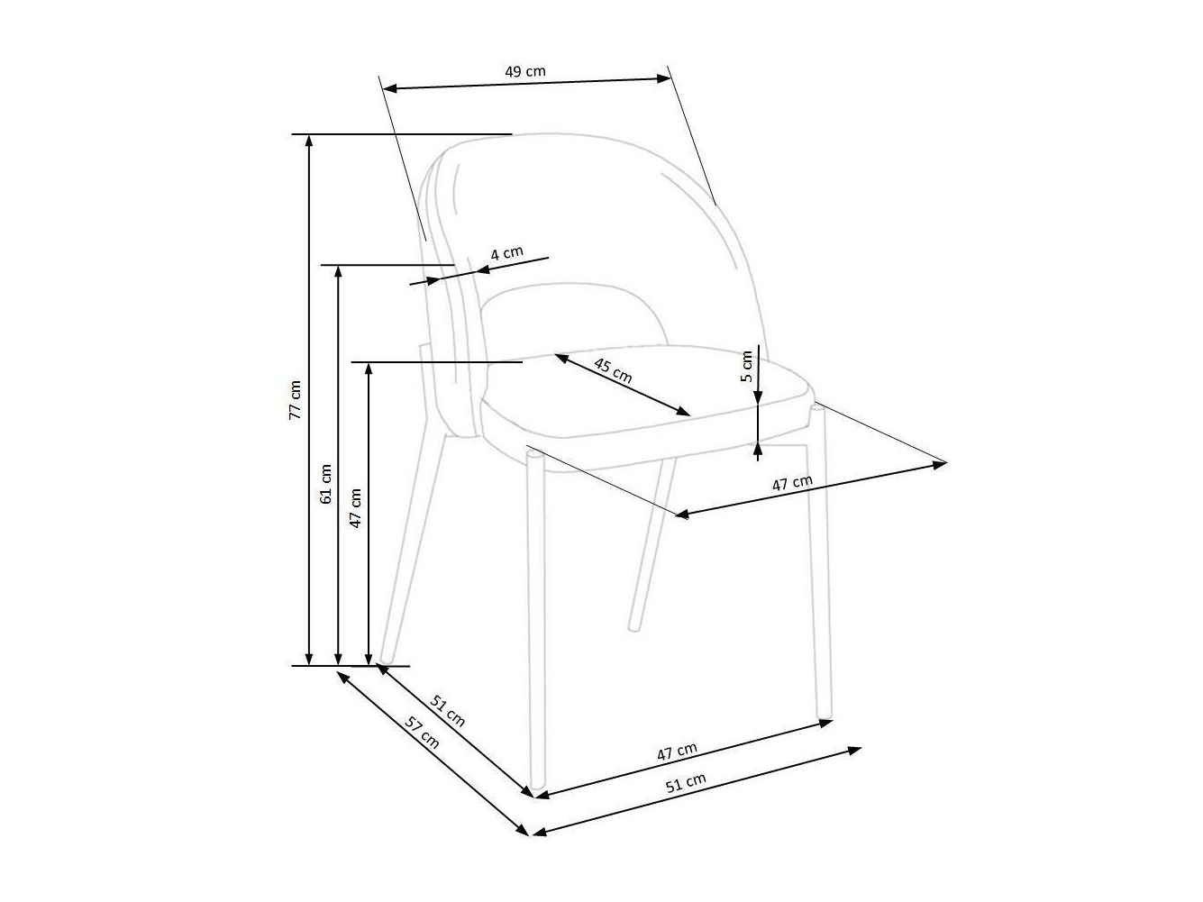 Krēsls Houston Virtus (Bēšs + Melns)