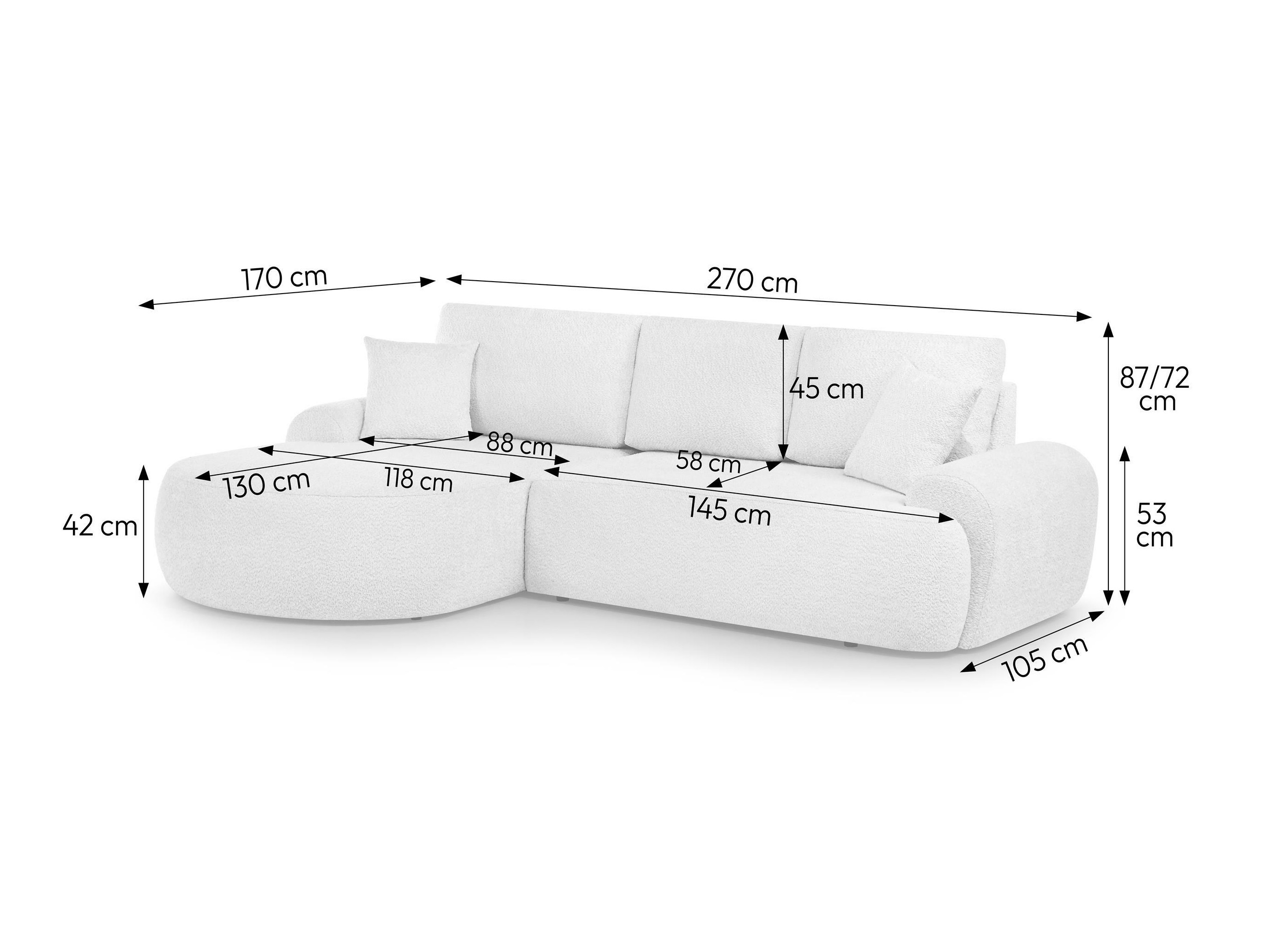 Stūra dīvāns Margate 100 (Catch Me 02)