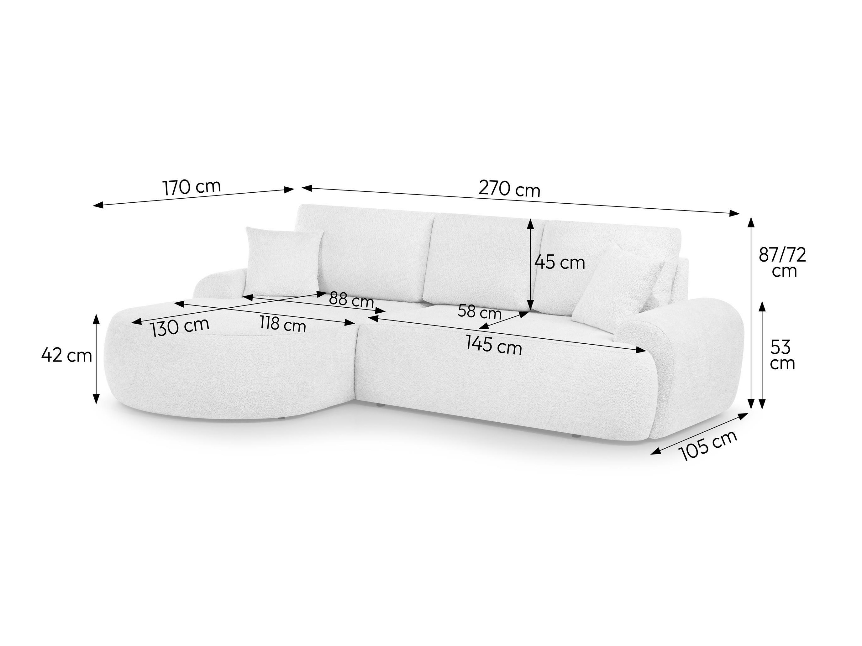 Stūra dīvāns Margate 100 (Catch Me 24)