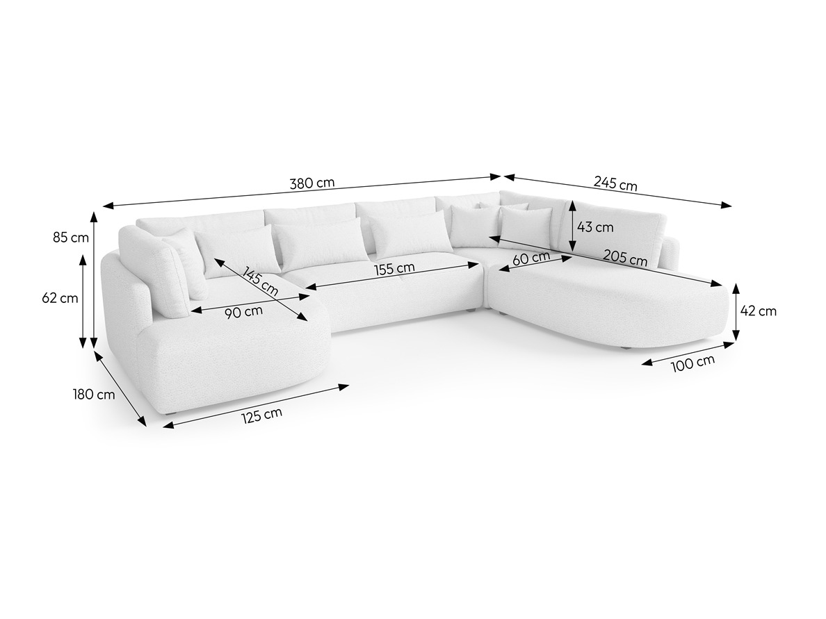 Угловой диван Margate 107 (Tresor 16)