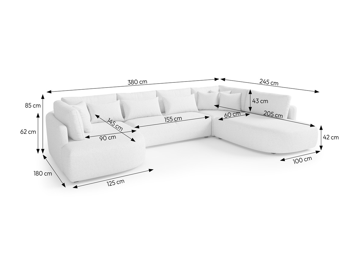 Угловой диван Margate 107 (Tresor 19)