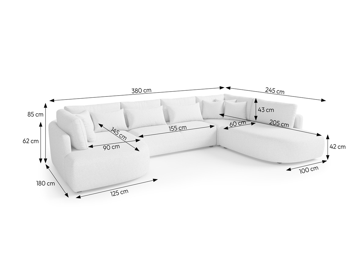 Угловой диван Margate 107 (Tresor 77)