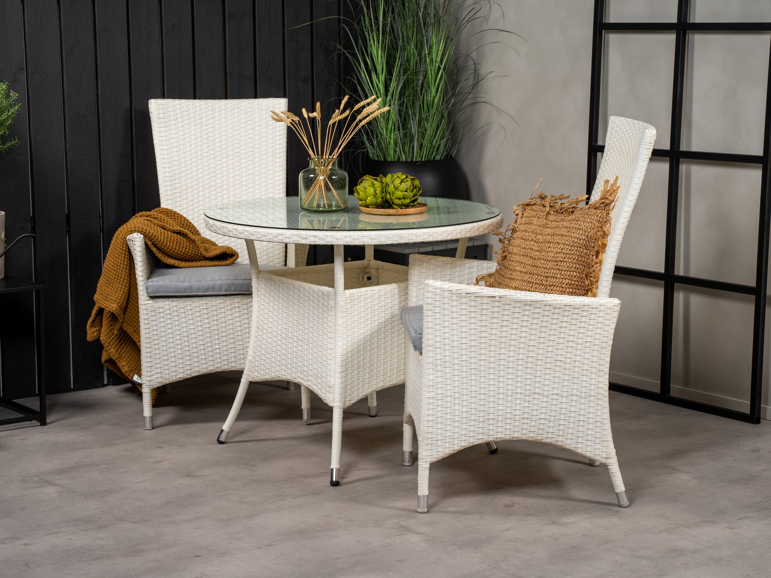 Стол и стулья Dallas 618