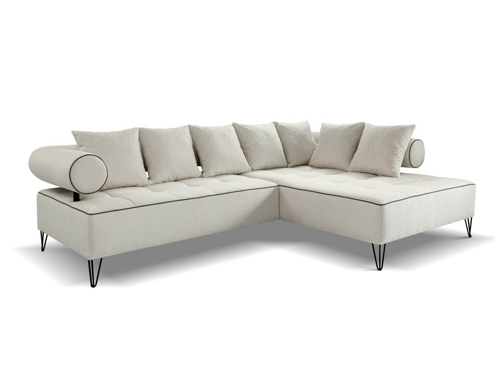 Stūra dīvāns Margate 111 (Lambi 08 + Mīksts 24)