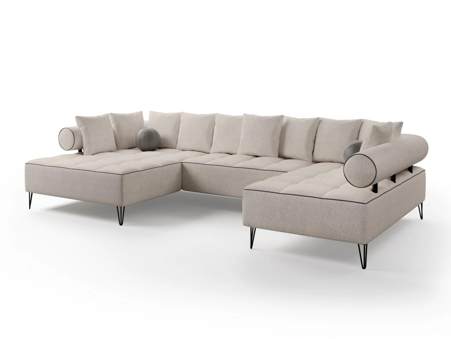 Угловой диван Margate 112 (Lambi 10 + Мягкий 24)