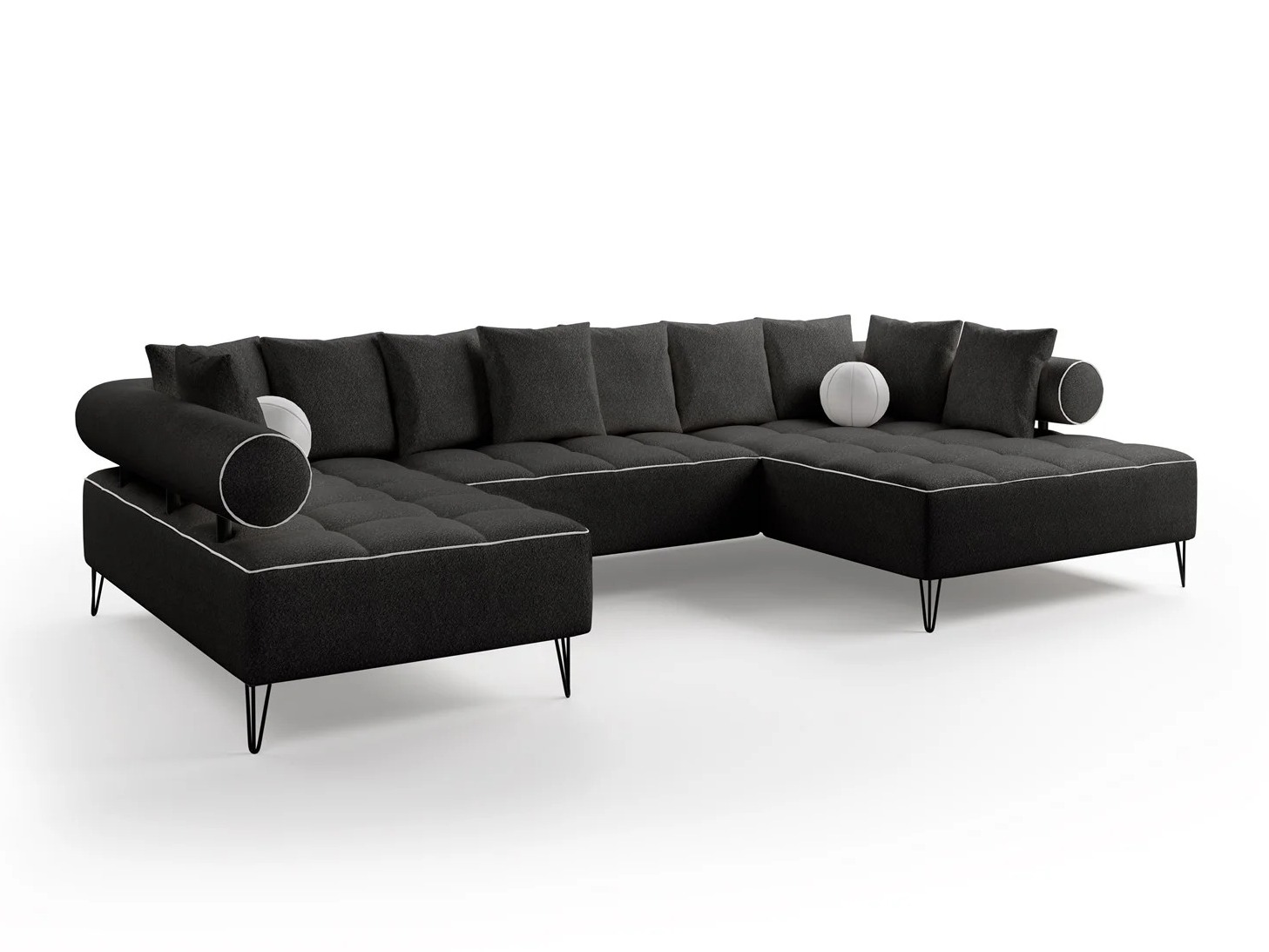 Угловой диван Margate 112 (Lambi 13 + Мягкий 31)