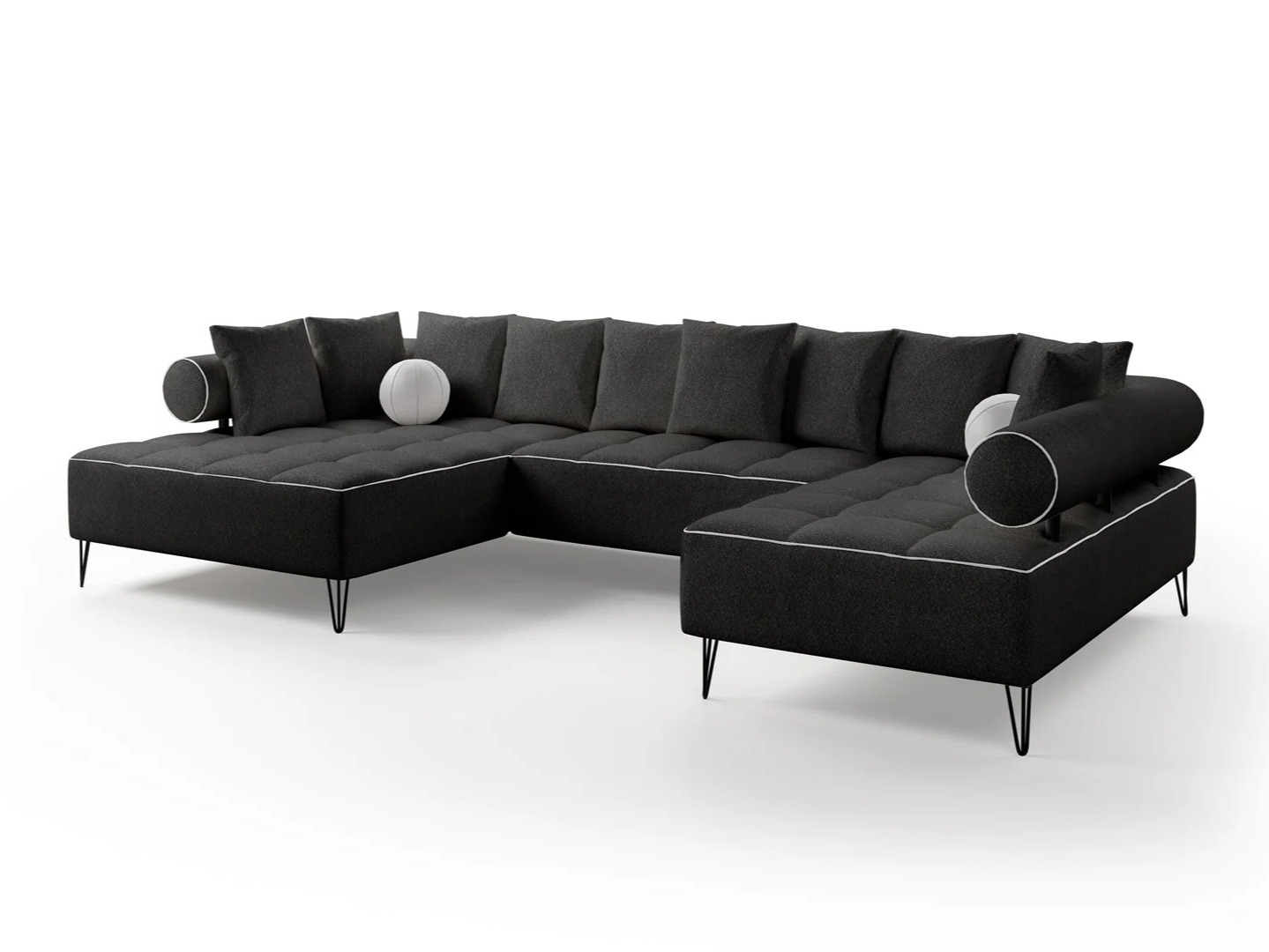 Угловой диван Margate 112 (Lambi 13 + Мягкий 31)