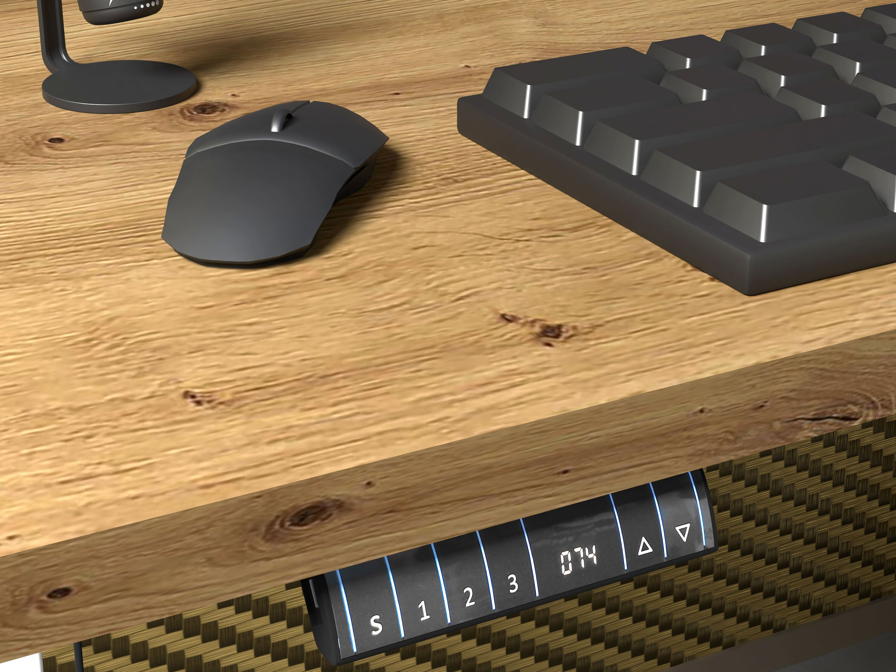 Рабочий стол с регулируемой высотой Buffalo 184 (Белый)