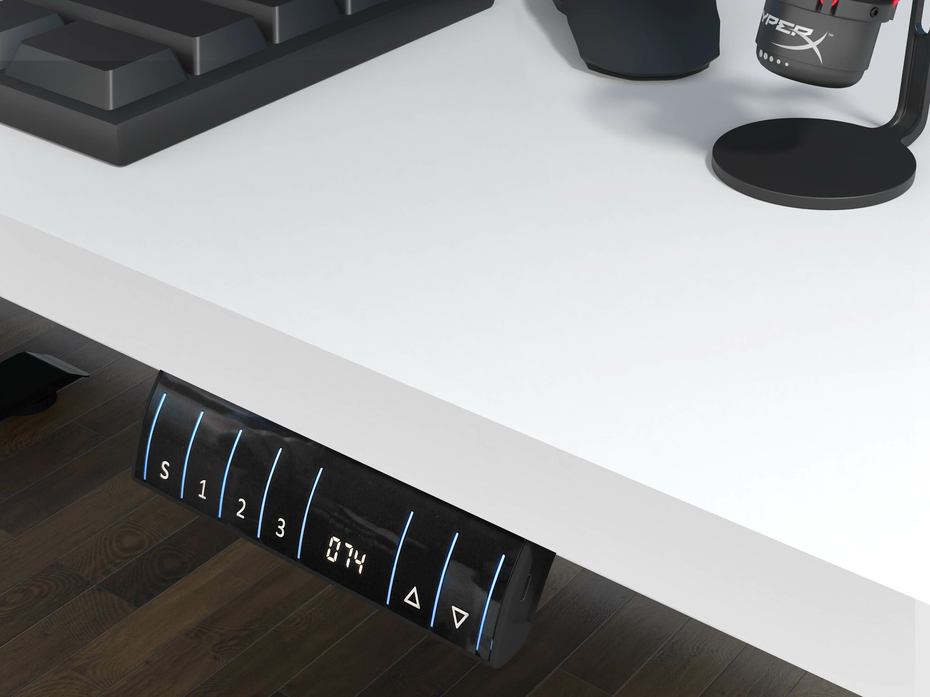 Рабочий стол с регулируемой высотой Buffalo 184 (Чёрный)