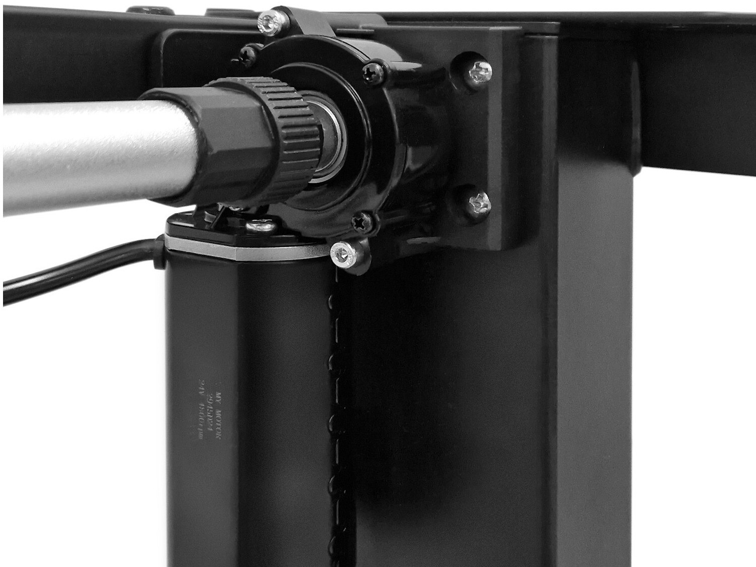 Rakstāmgalds ar regulējamu augstumu Buffalo 184 (Melns)