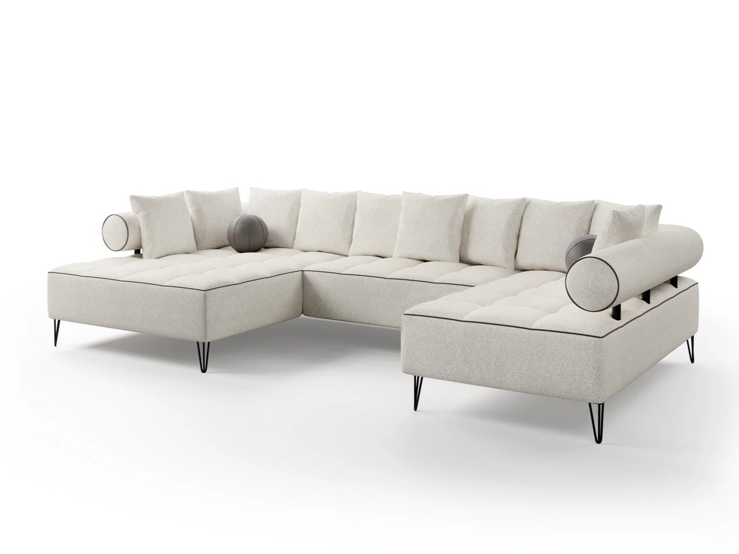 Stūra dīvāns Margate 112 (Lambi 08 + Mīksts 24)