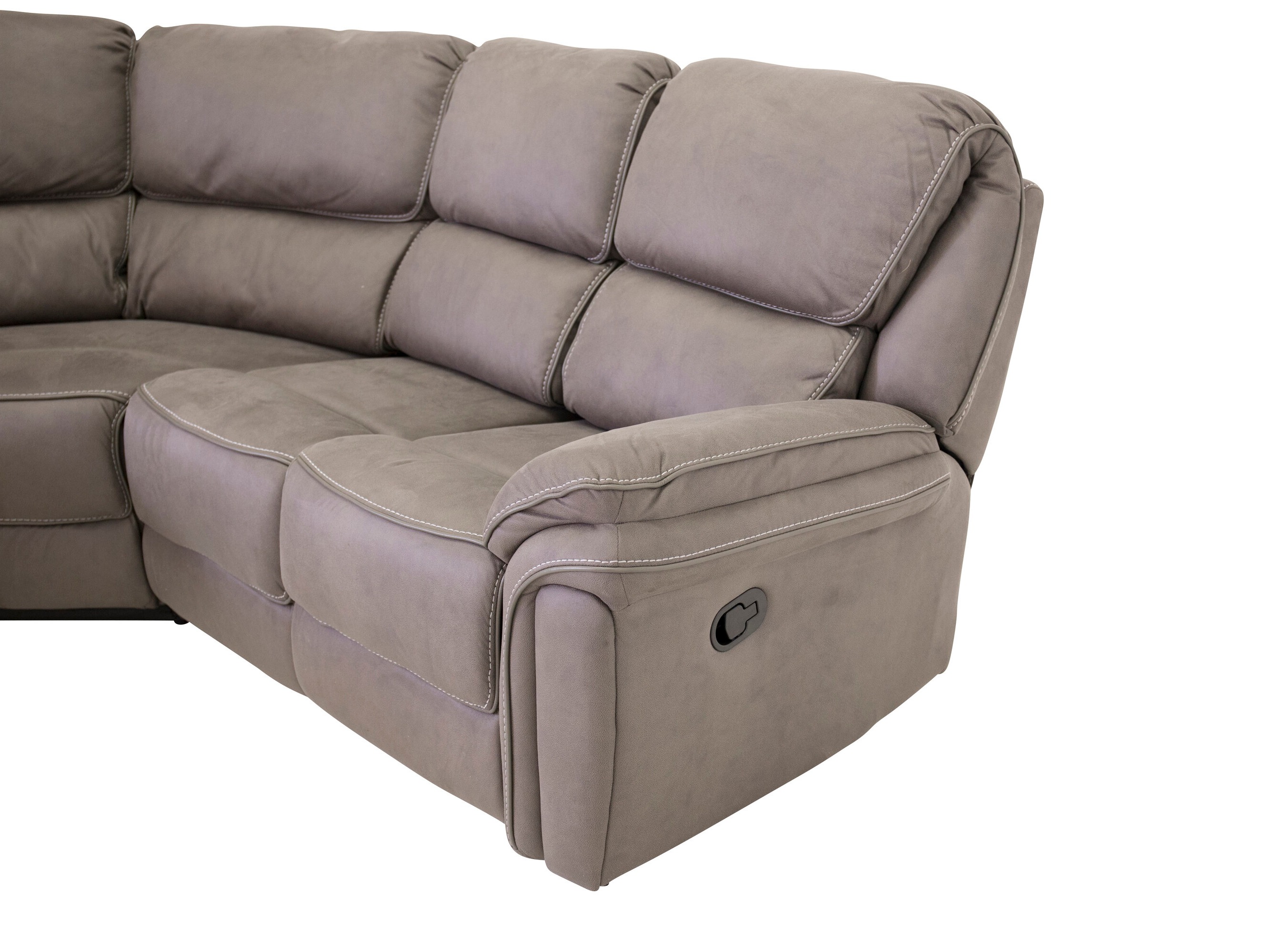 Stūra dīvāns reglaineris Dallas 4723 (Pelēks)