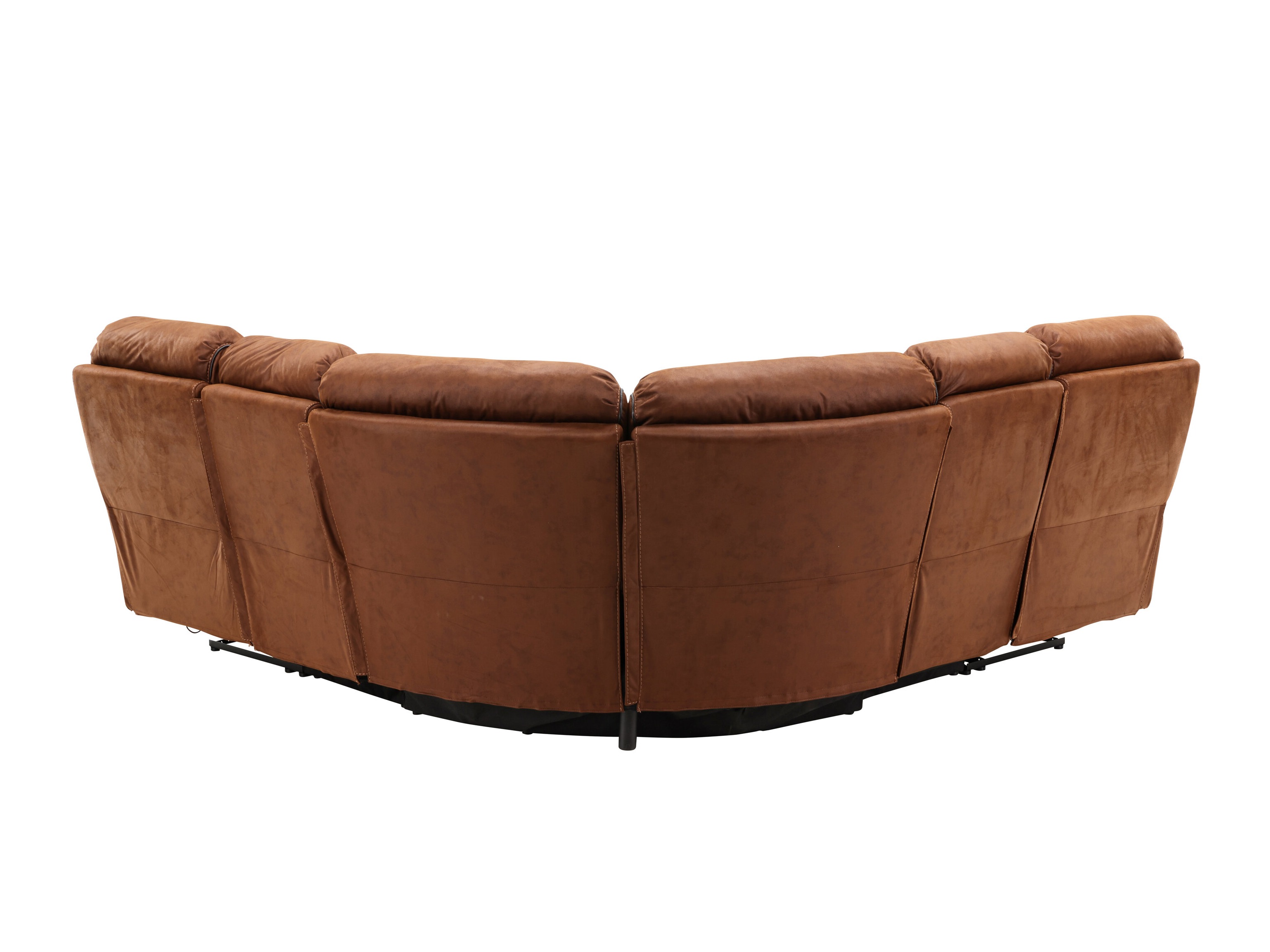 Угловой диван реклайнер Dallas 4723 (Коричневый)