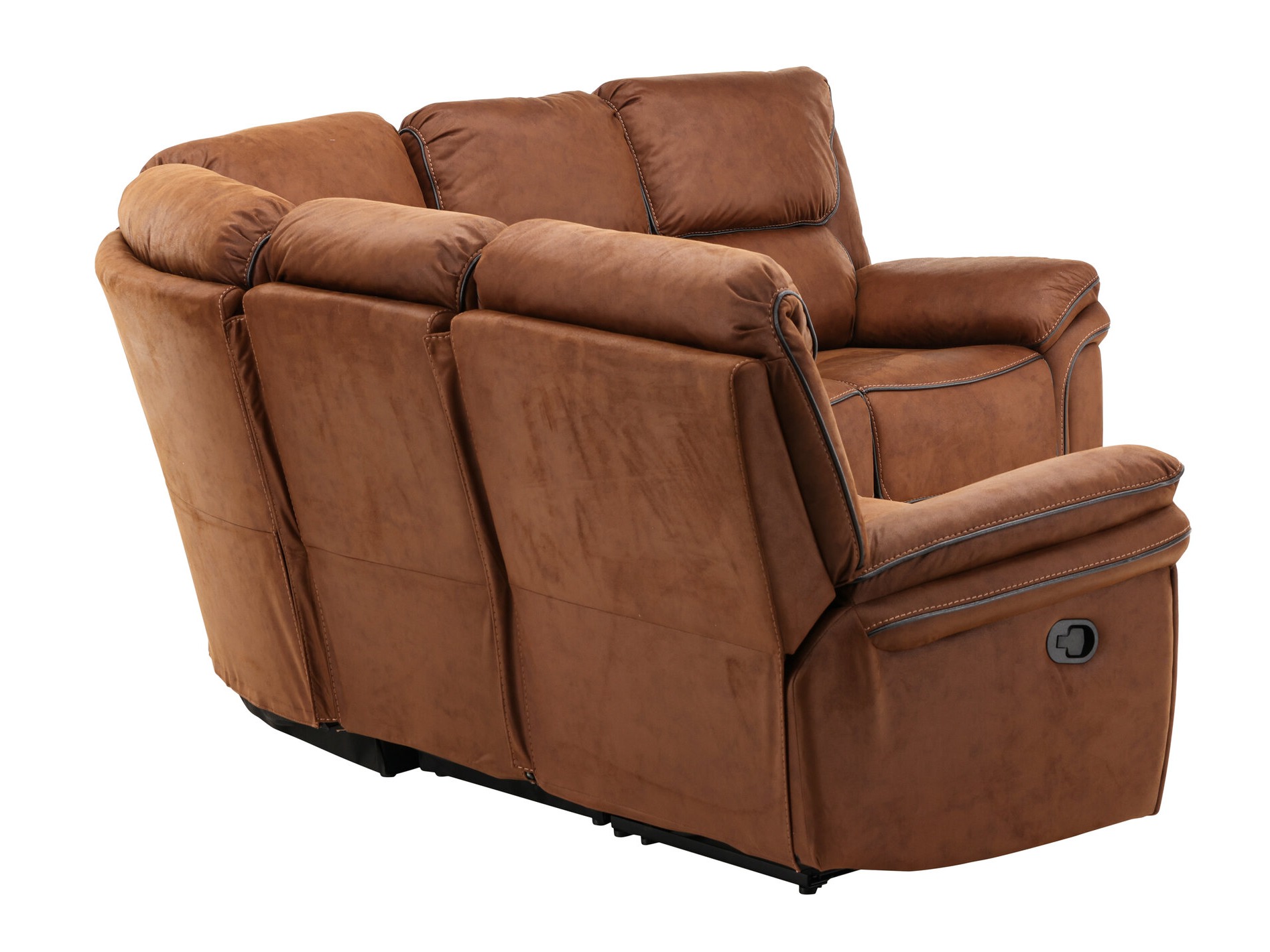 Угловой диван реклайнер Dallas 4723 (Коричневый)