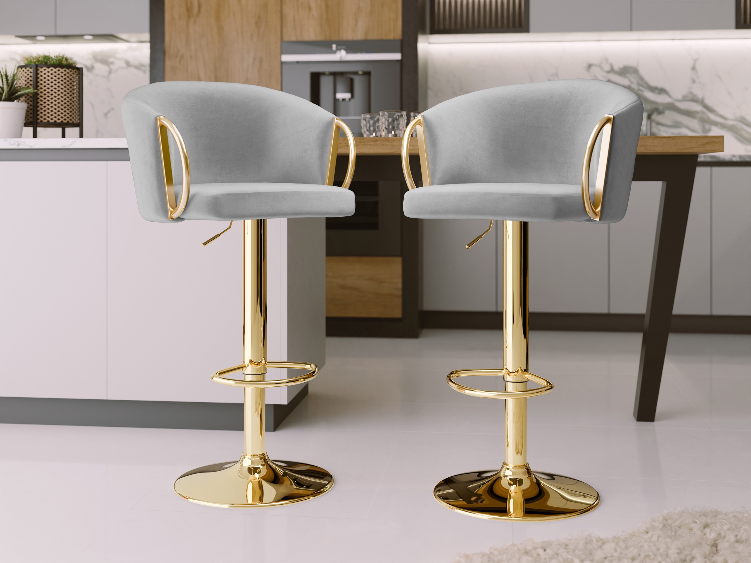 Барный стул Comfivo 469 (Серый)