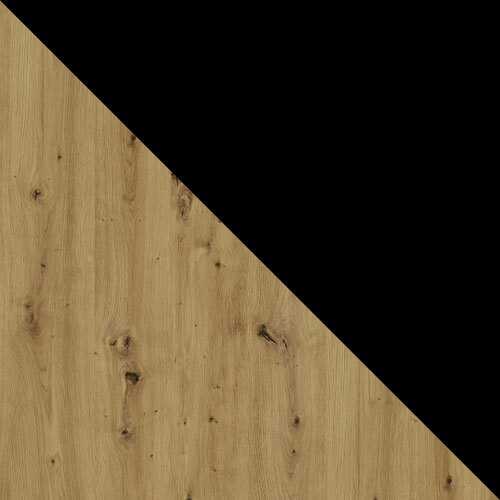 Cтол Victorville 376 (Artisan дуб + Чёрный)