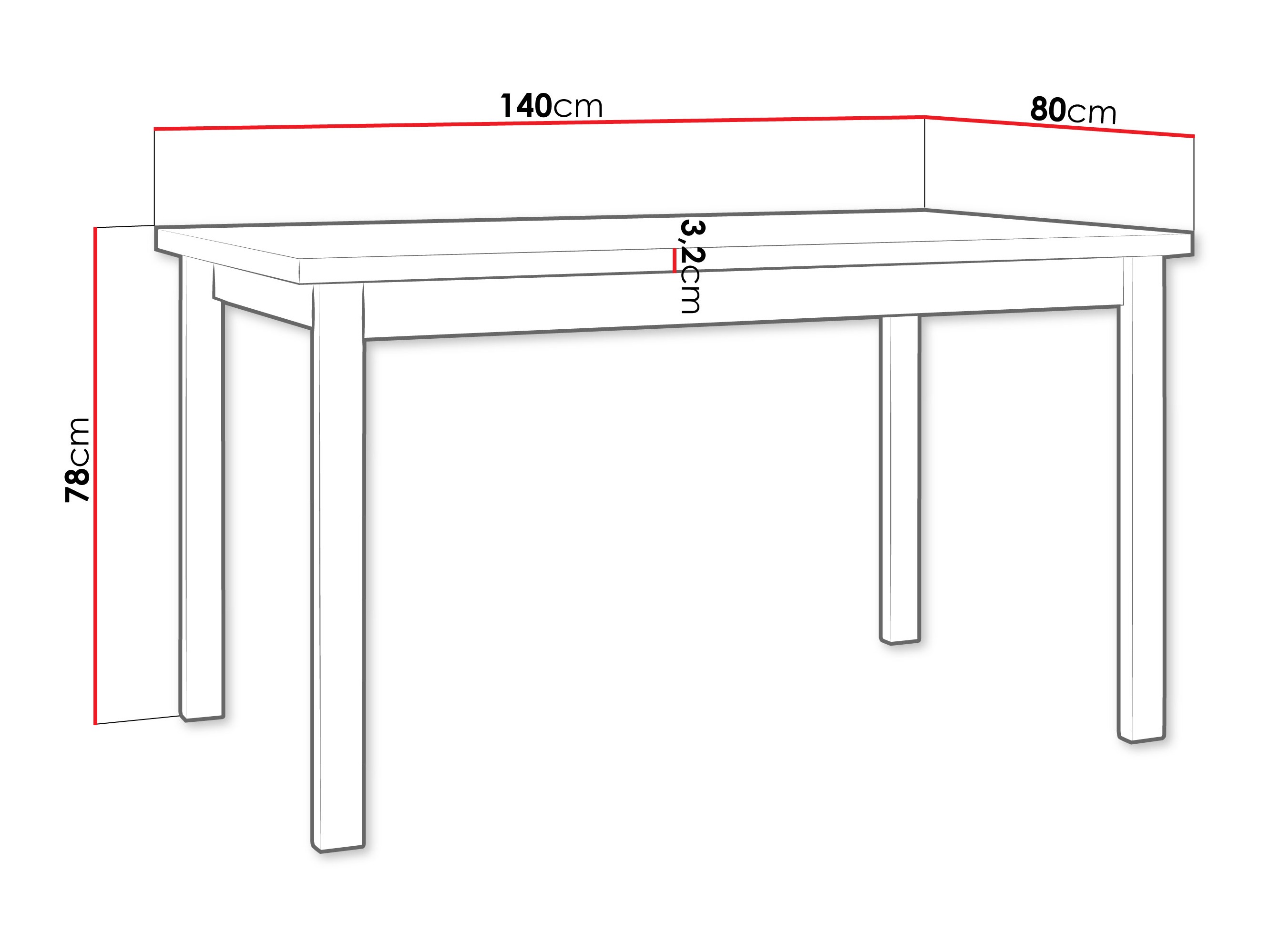 Galds Victorville 377 (Artisan ozols + Balts)