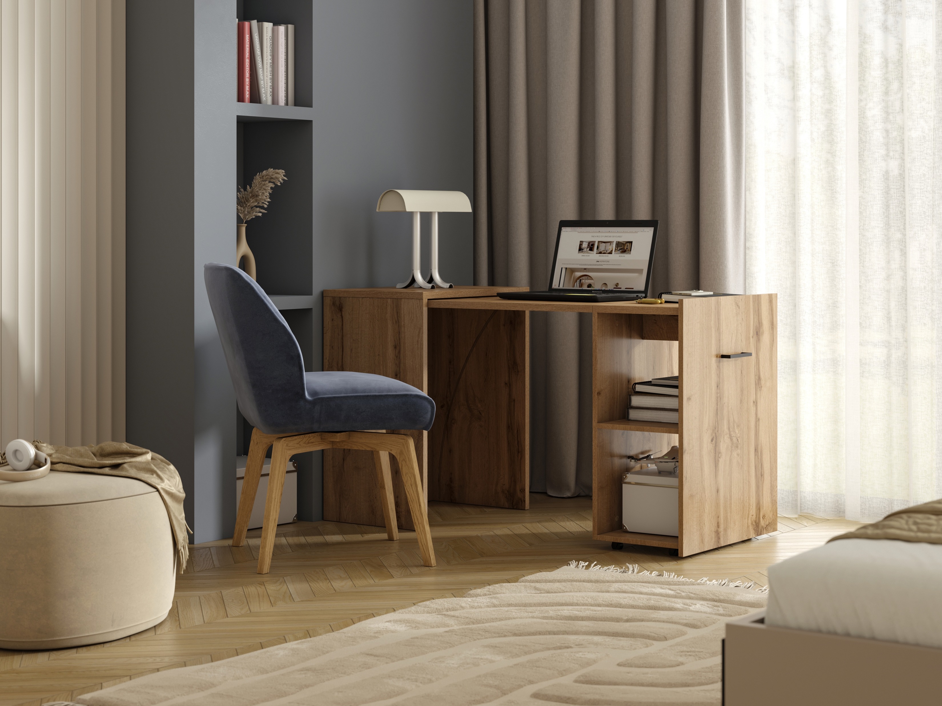 Письменный cтол Austin 304 (Дуб вотан)