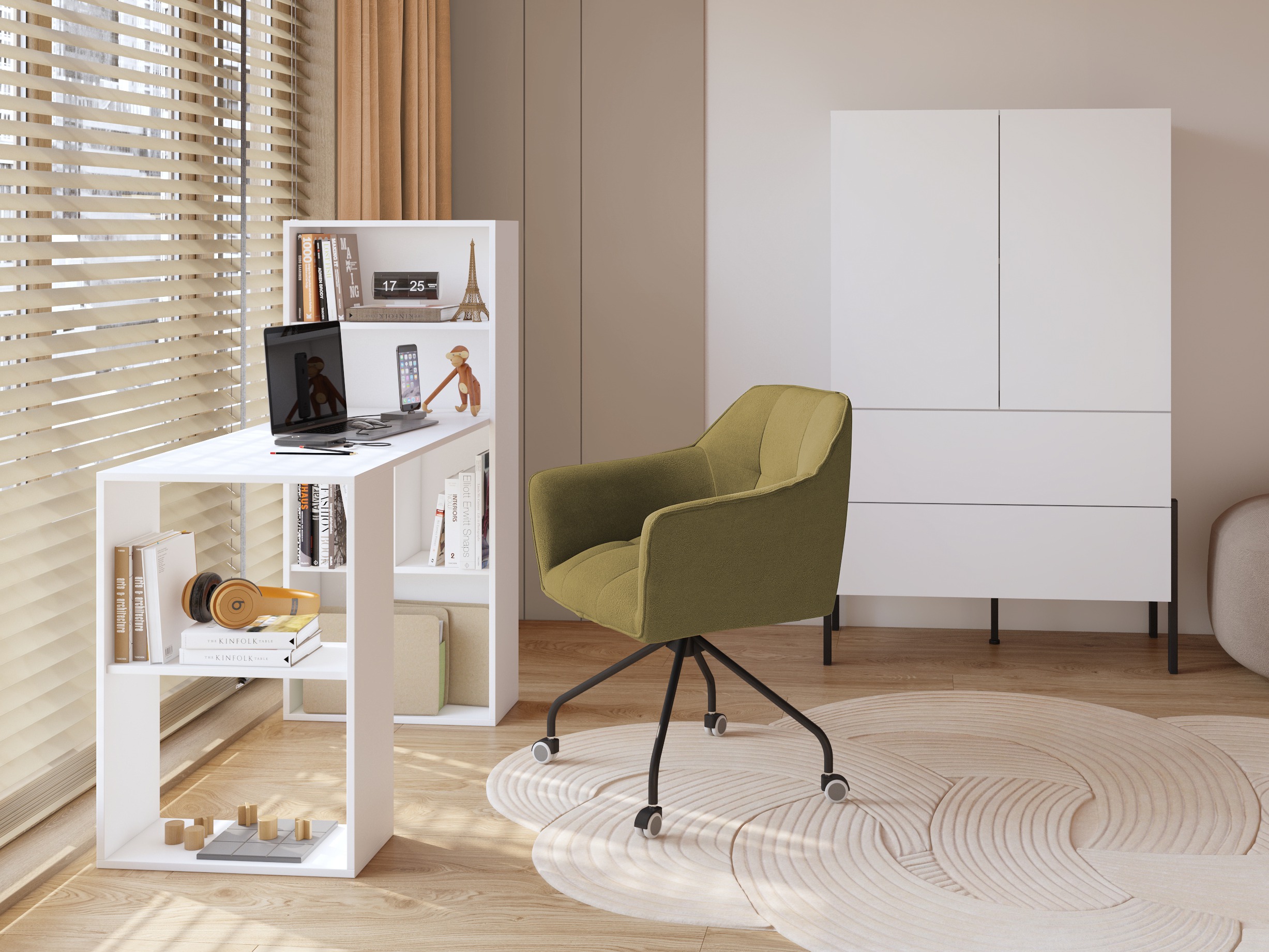 Rakstāmgalds Austin 329 (Balts)