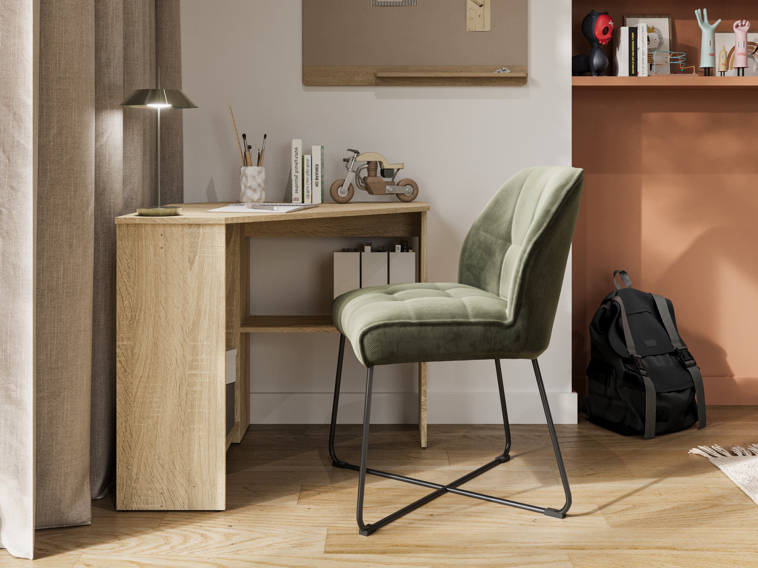 Угловой письменный стол Austin 302 (Сонома Дуб)