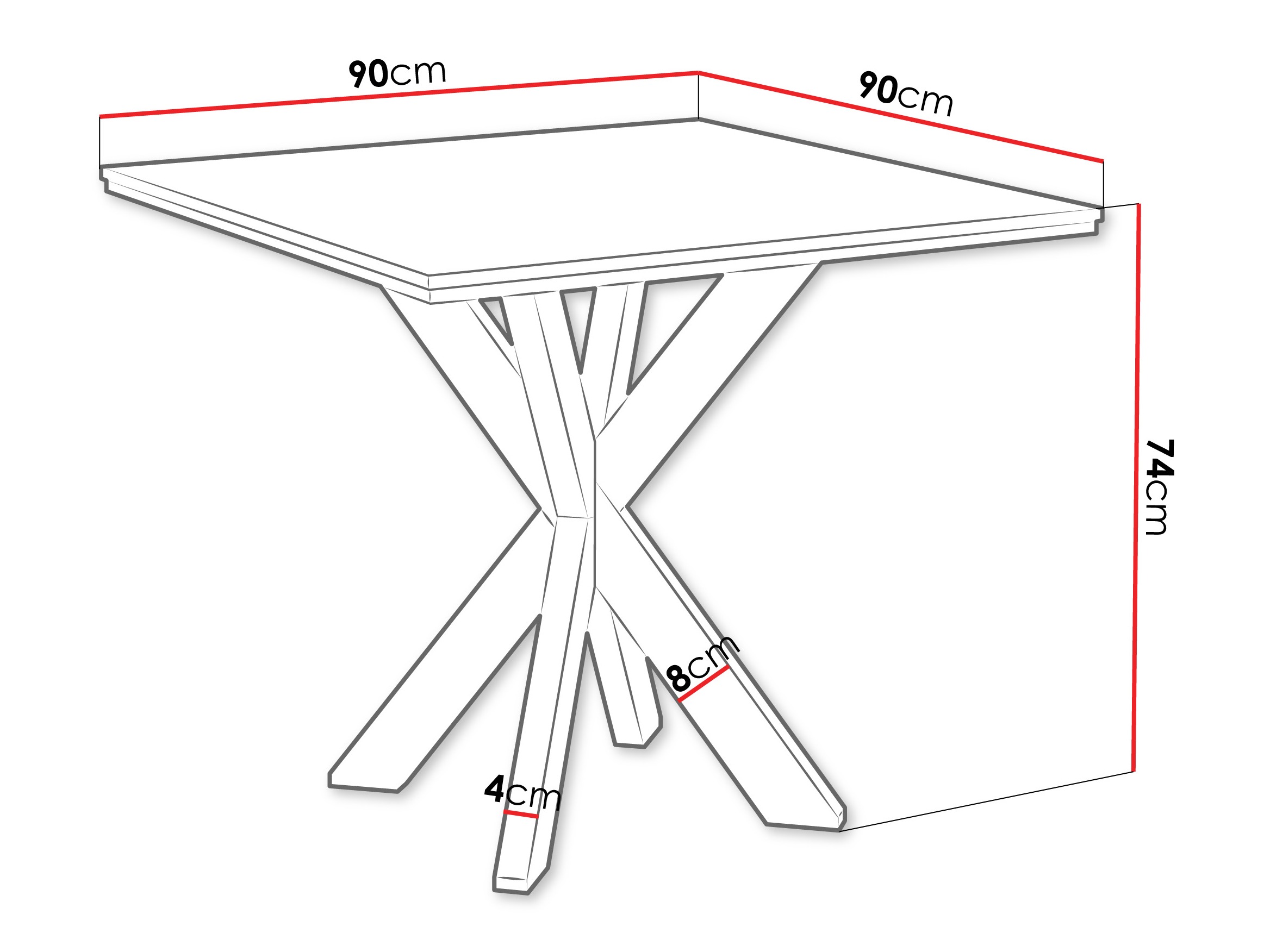 Cтол Goodyear 137 (Дуб вотан)