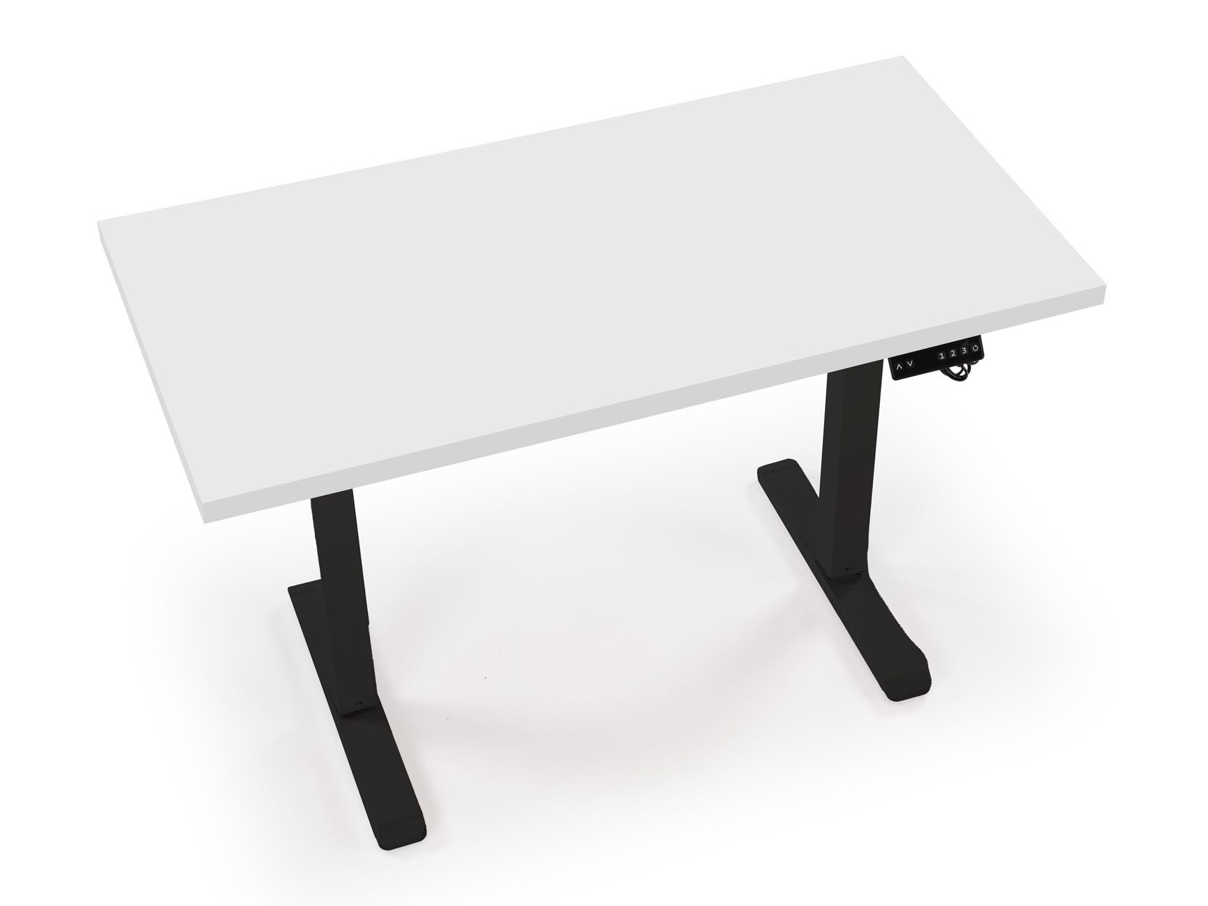 Рабочий стол с регулируемой высотой Houston 1942 (Белый + Чёрный)