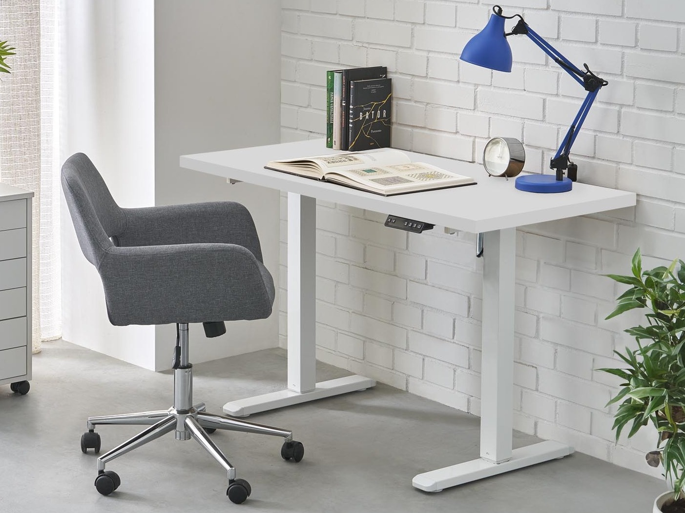 Рабочий стол с регулируемой высотой Houston 1942 (Белый)