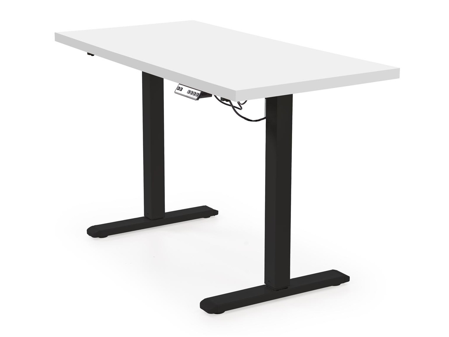 Rakstāmgalds ar regulējamu augstumu Houston 1942 (Balts + Melns)