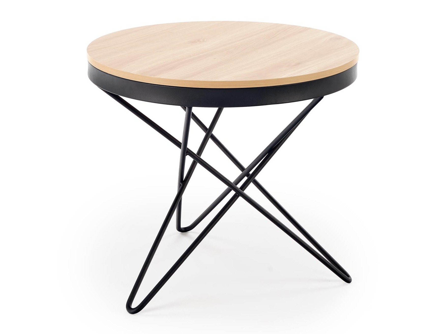 Журнальный столик Houston 2063 (Светло-коричневый + Чёрный)